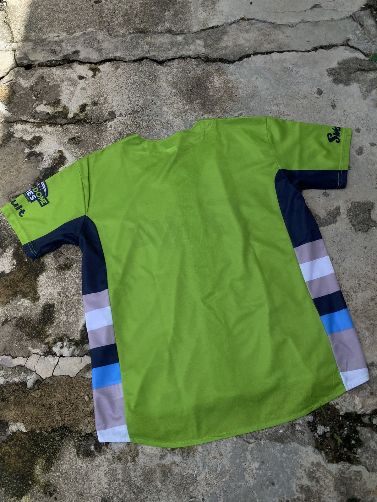 Japanese Brand × MLB Majestic Tokyo Yakult Swallows Baseball Jersey Size US XL / EU 56 / 4 - 7 Thumbnail