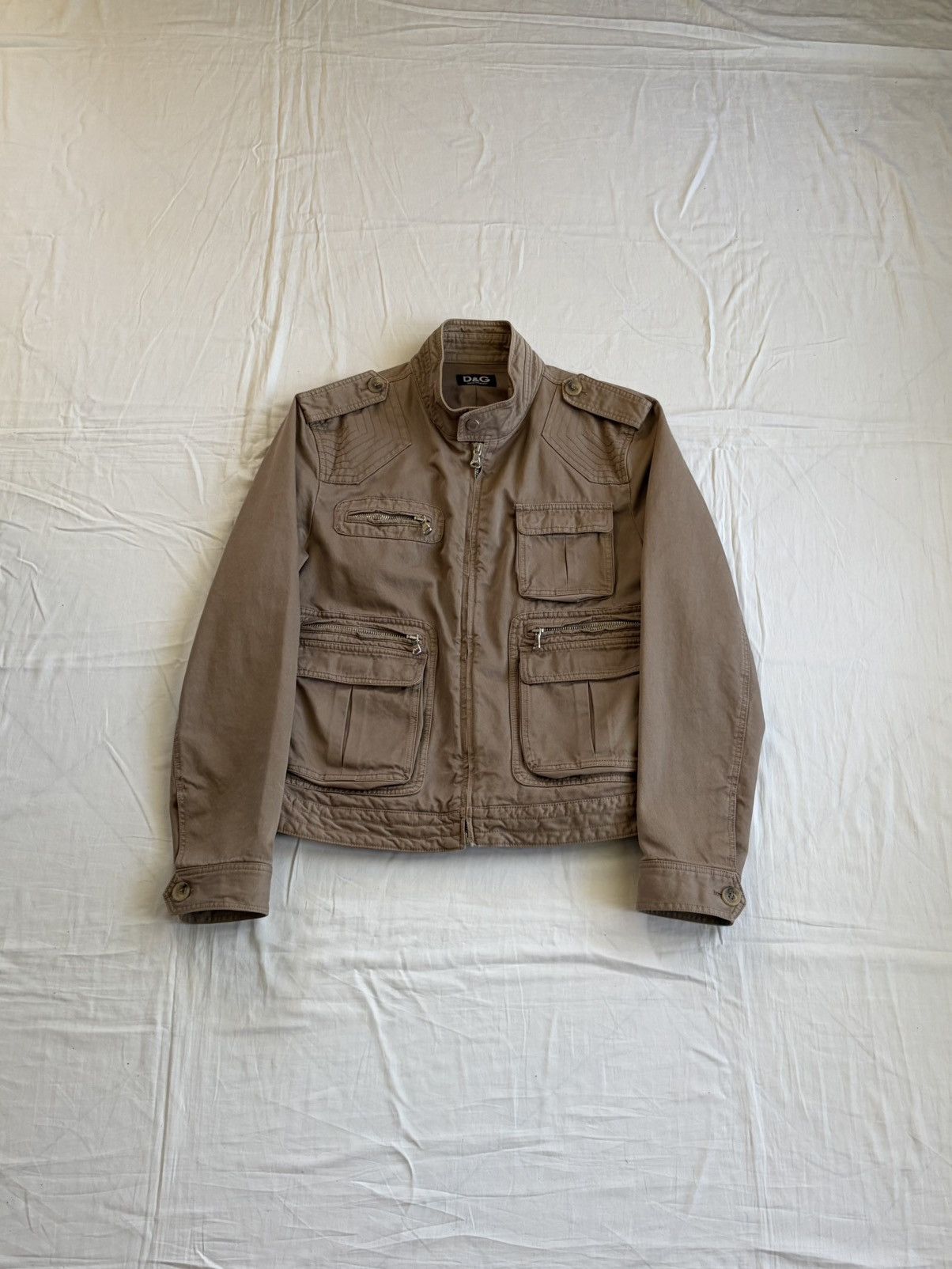 Dolce & Gabbana Dolce & Gabbana D&G early2000s utility cargo bomber jacket Size US XL / EU 56 / 4 - 1 Thumbnail