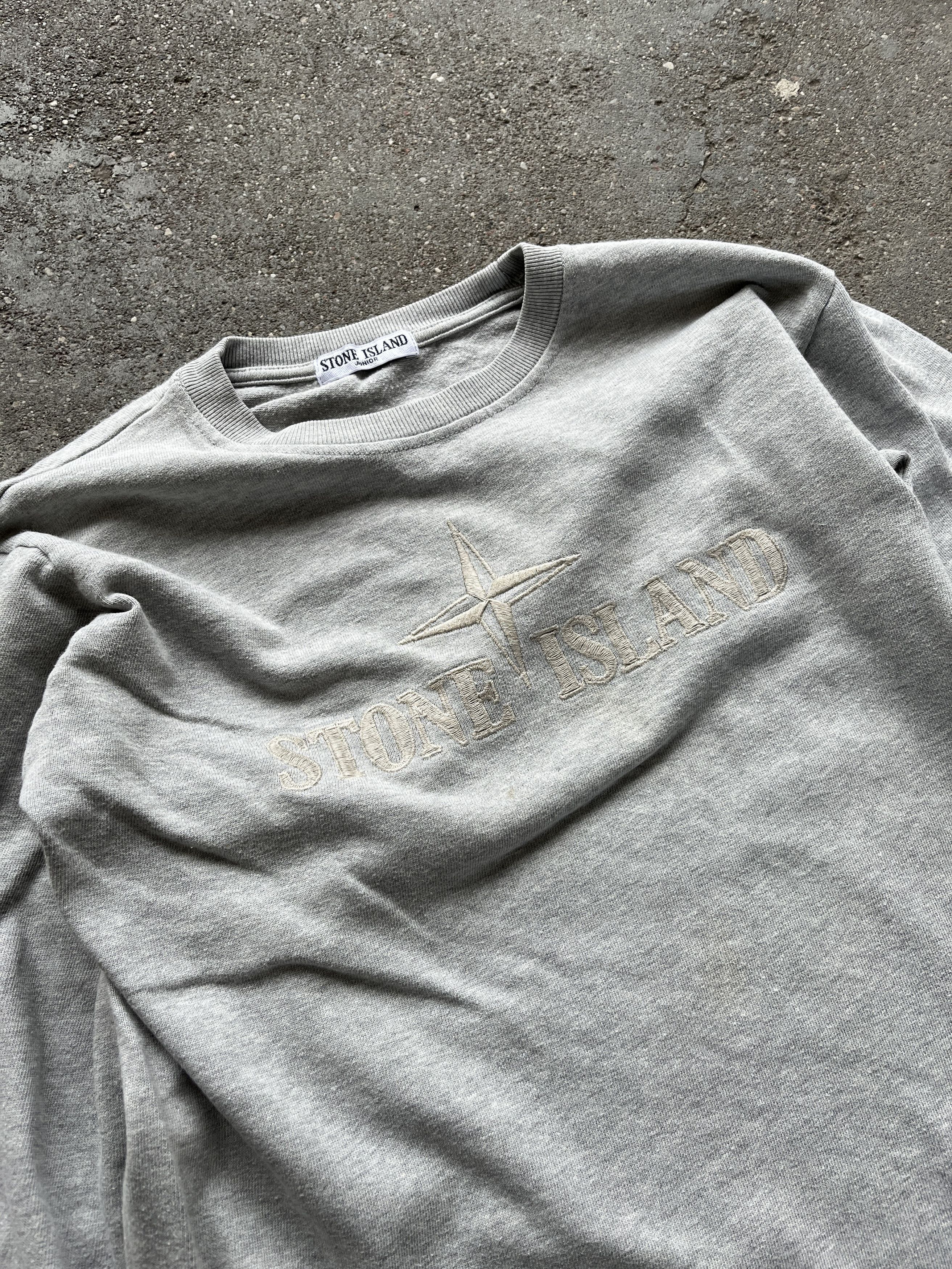 Stone Island Stone Island Junior grey longsleeve Size US S / EU 44-46 / 1 - 2 Thumbnail