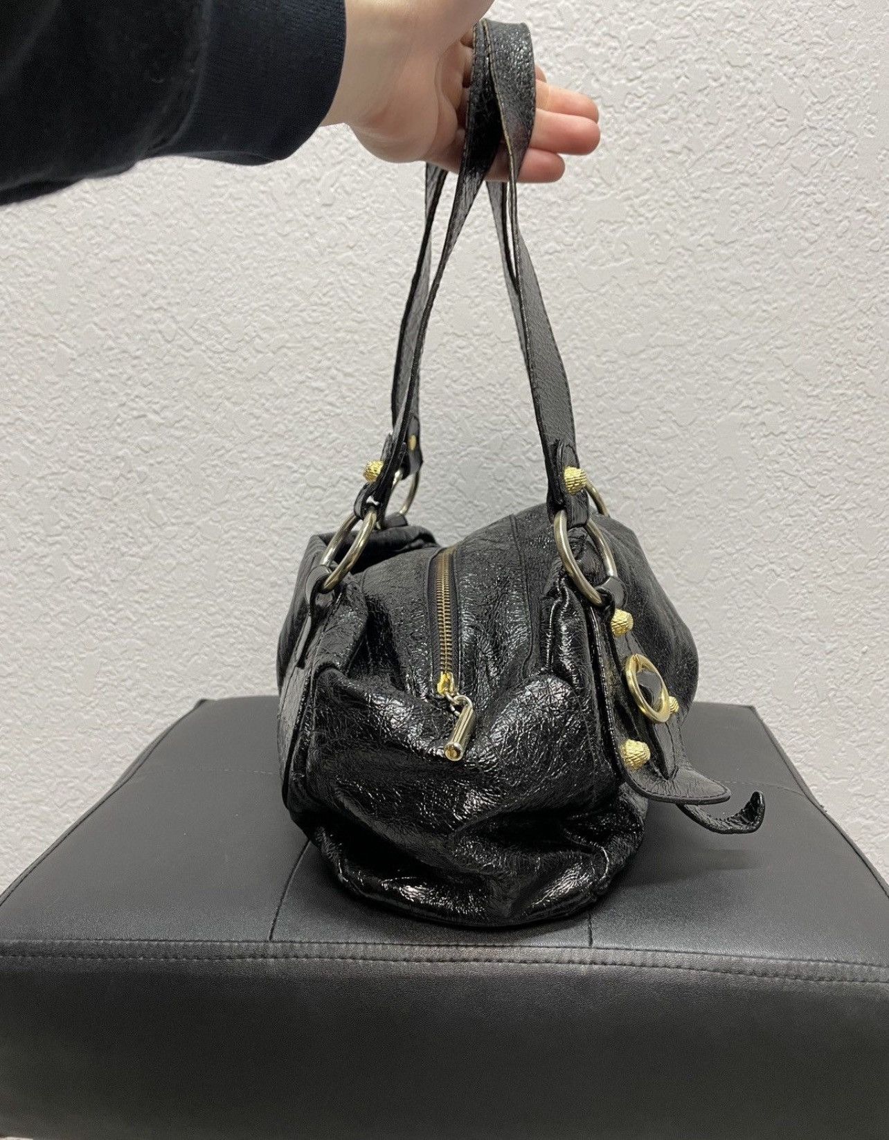 KMRii Vintage Y2K If Six Was Nine Like Kmrii Leather Bag Size ONE SIZE - 13 Thumbnail