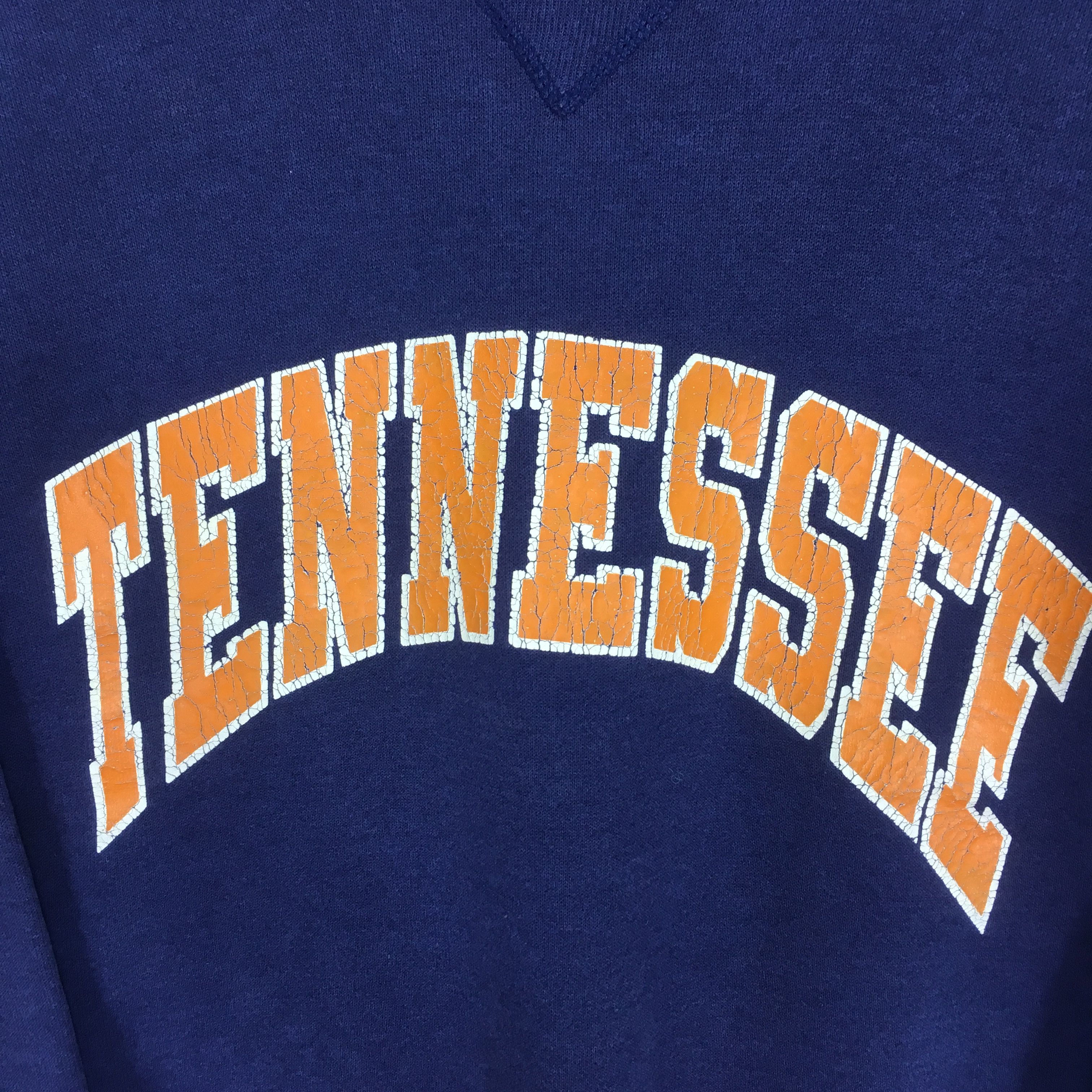 Japanese Brand Vintage 90's University Of Tennessee Blue Sweatshirt - 589 Size US M / EU 48-50 / 2 - 4 Thumbnail