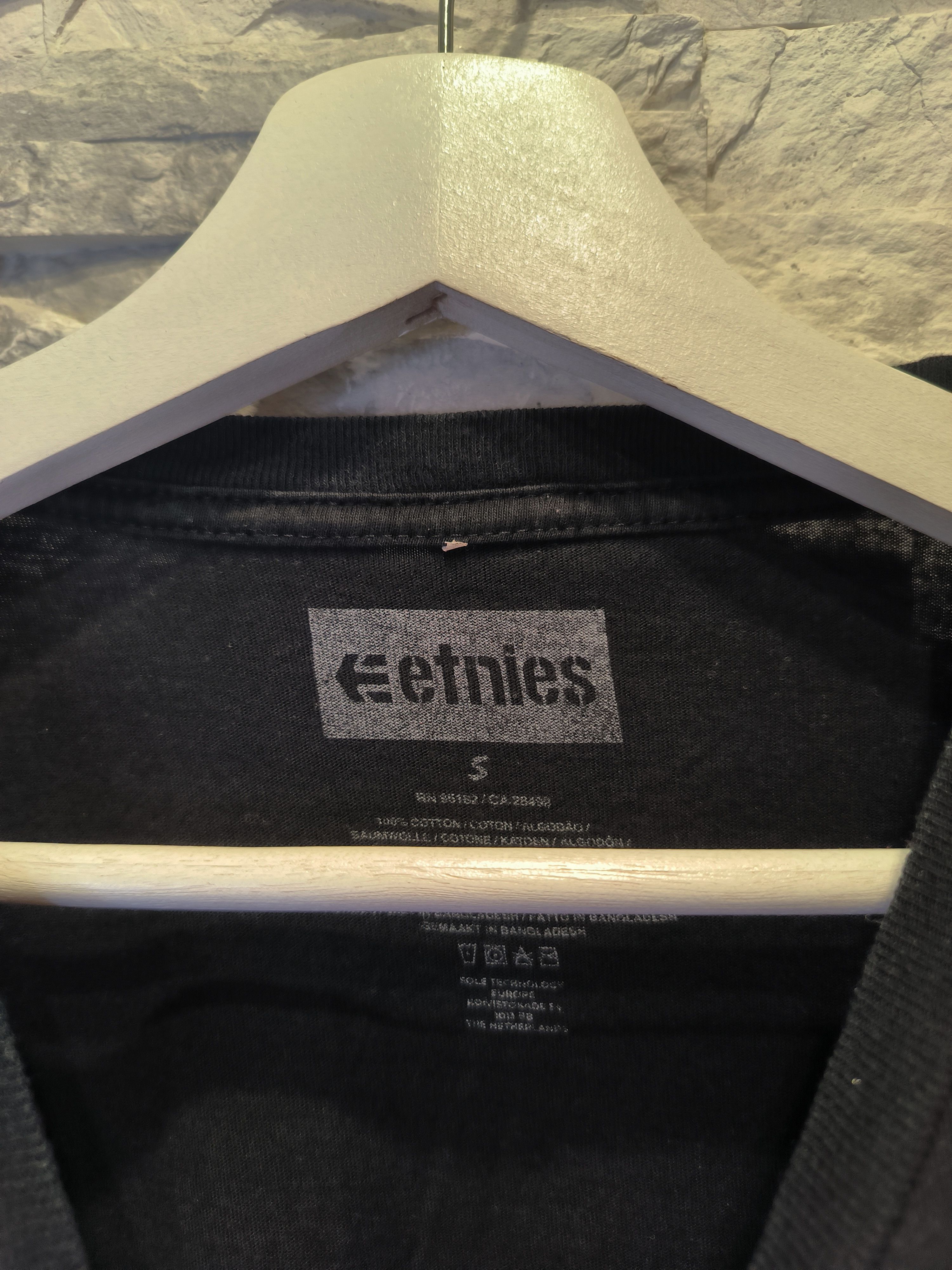 Etnies Independent Etnies Long Sleeve Shirt Black Logo Size US XS / EU 42 / 0 - 4 Thumbnail