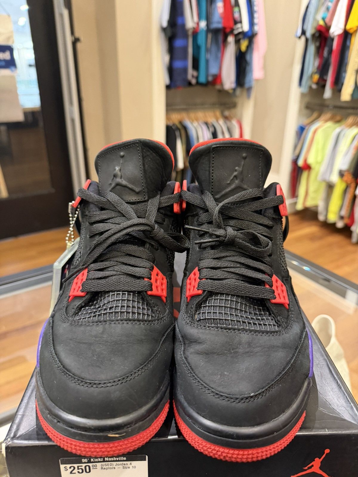 Jordan Brand Jordan 4 Retro ‘Raptors’ Size US 10 / EU 43 - 5 Thumbnail
