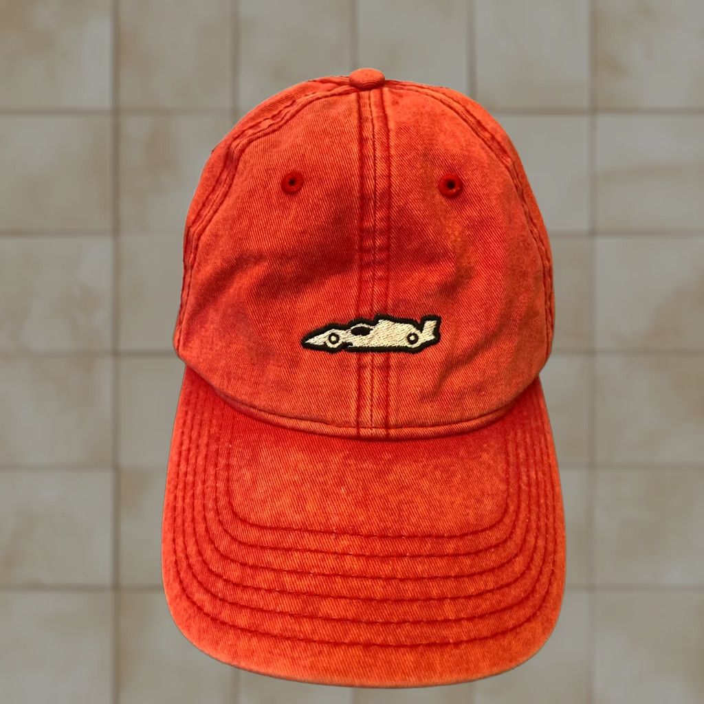 Vintage Otto F3 Americas Strapback HAT Red Indycar 500 Adjustable Canvas Cotton Unisex Cap Racing Cap - INDY RACING League Size ONE SIZE - 1 Thumbnail