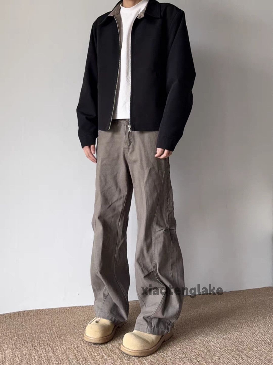 Designer × Japanese Brand × Vintage washed faded cleanfit yuppie bootcut patchwork pants Size US 30 / EU 46 - 6 Thumbnail