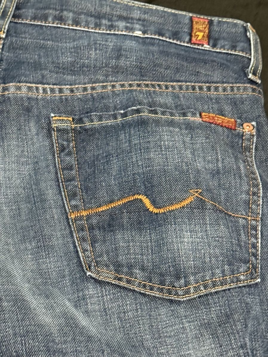 7 For All Mankind Vintage 7 for all mankind jeans Size US 34 / EU 50 - 4 Thumbnail