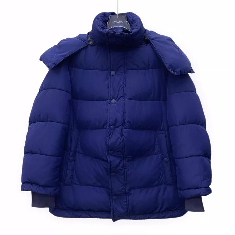 Balenciaga Balenciaga size 36 Blue neckline logo embroidered hooded d Size XS / US 0-2 / IT 36-38 - 1 Thumbnail