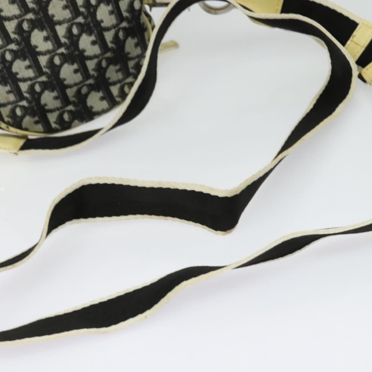 Dior DIOR Trotter Canvas Shoulder Bag Black Silver Size ONE SIZE - 7 Thumbnail