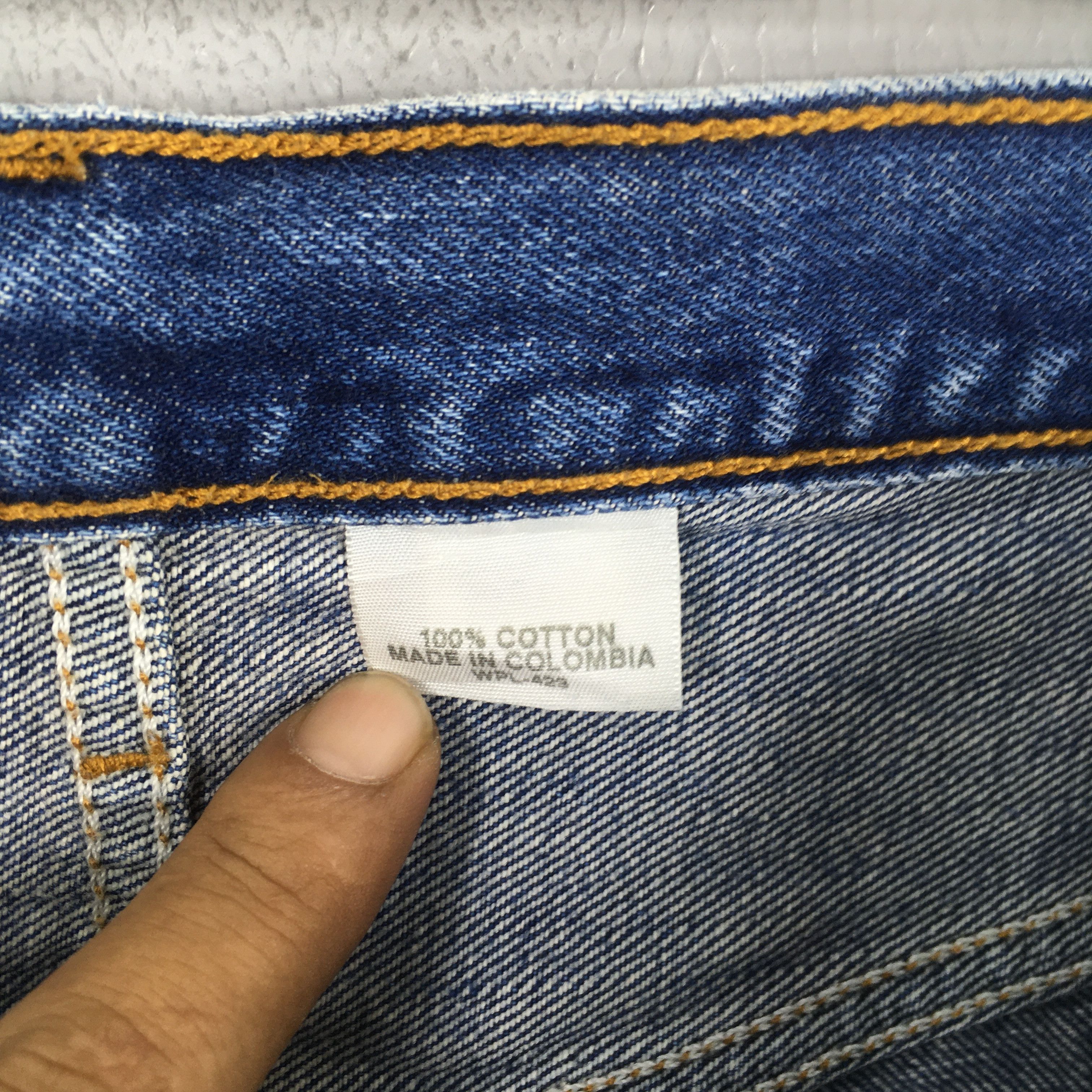 Levi's Size 30x32 Vintage 90s Levi's 501 Faded Blue Jeans S1390 Size US 30 / EU 46 - 12 Thumbnail