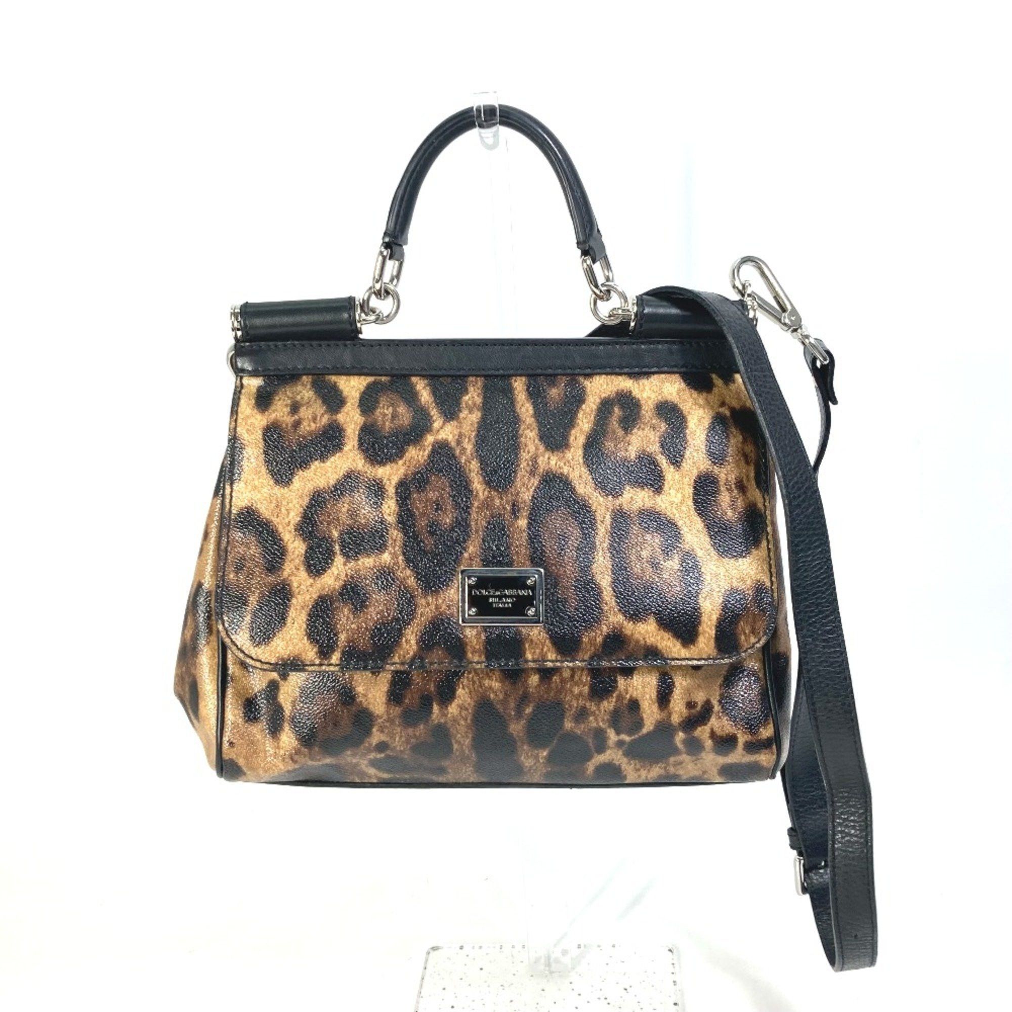 DOLCE&GABBANA Leopard leopard print leopard 2WAY Shoulder Bag  
