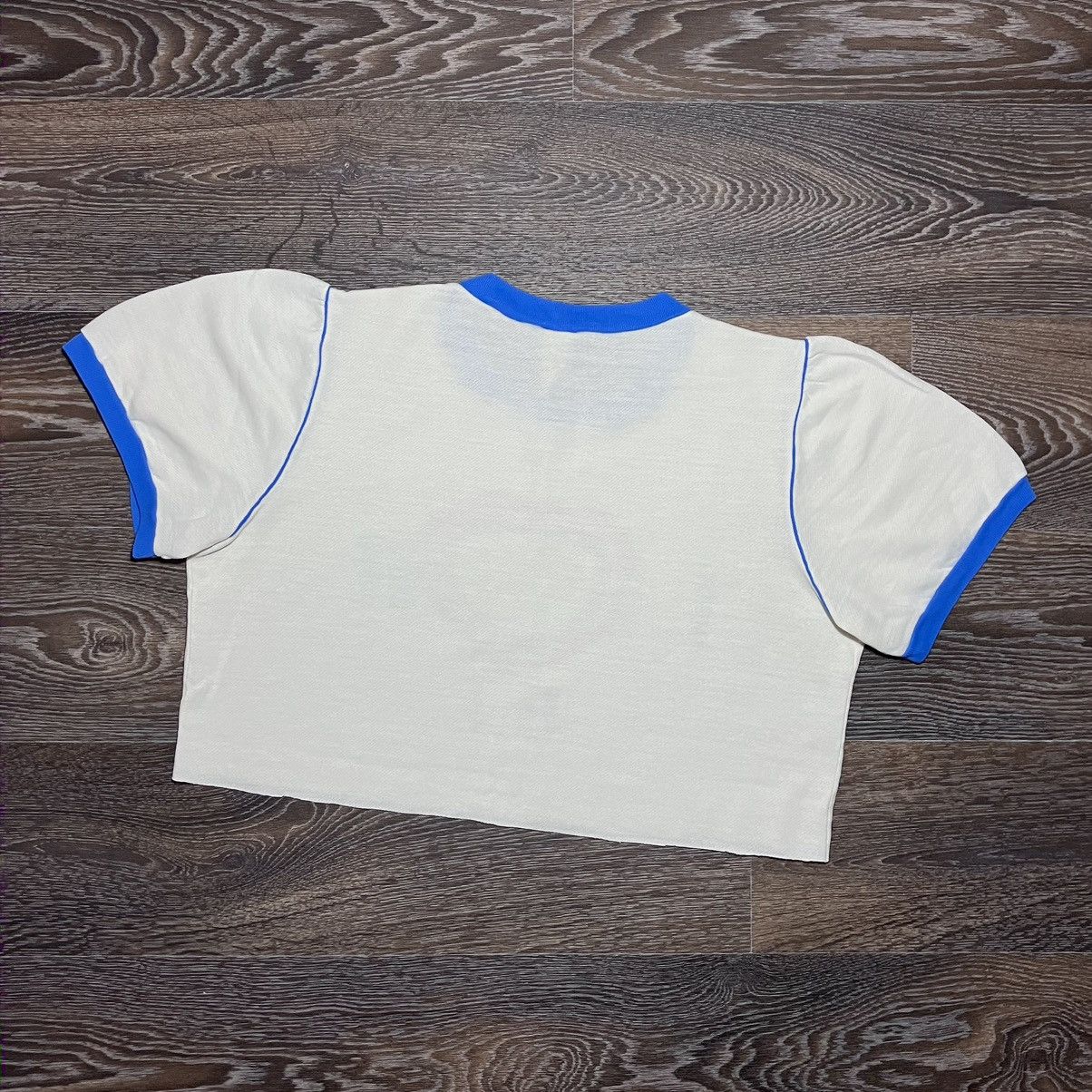 Cartoon Network 80s The Extra-Terrestrial Movie (1982) Crop Top Y2K T-shirt Size L / US 10 / IT 46 - 5 Thumbnail