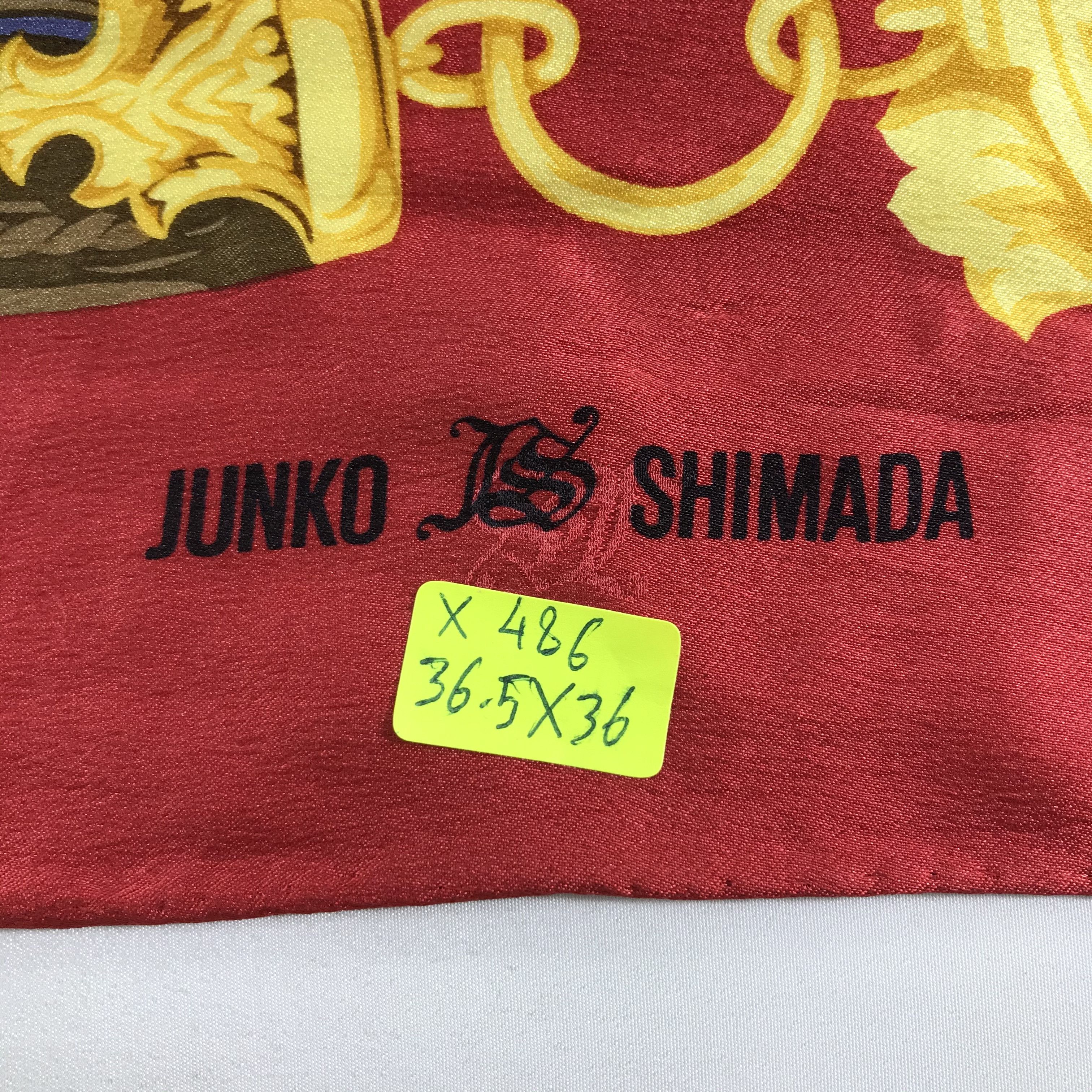 Junko Shimada Vintage Junko Shimada Silk Scarf Size ONE SIZE - 6 Thumbnail