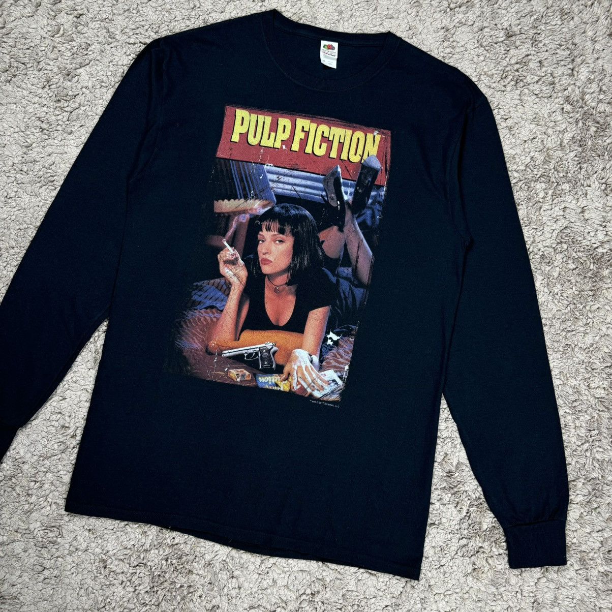 Vintage Vintage Movie Pulp Fiction Cover Movie T-shirt Size US M / EU 48-50 / 2 - 4 Thumbnail