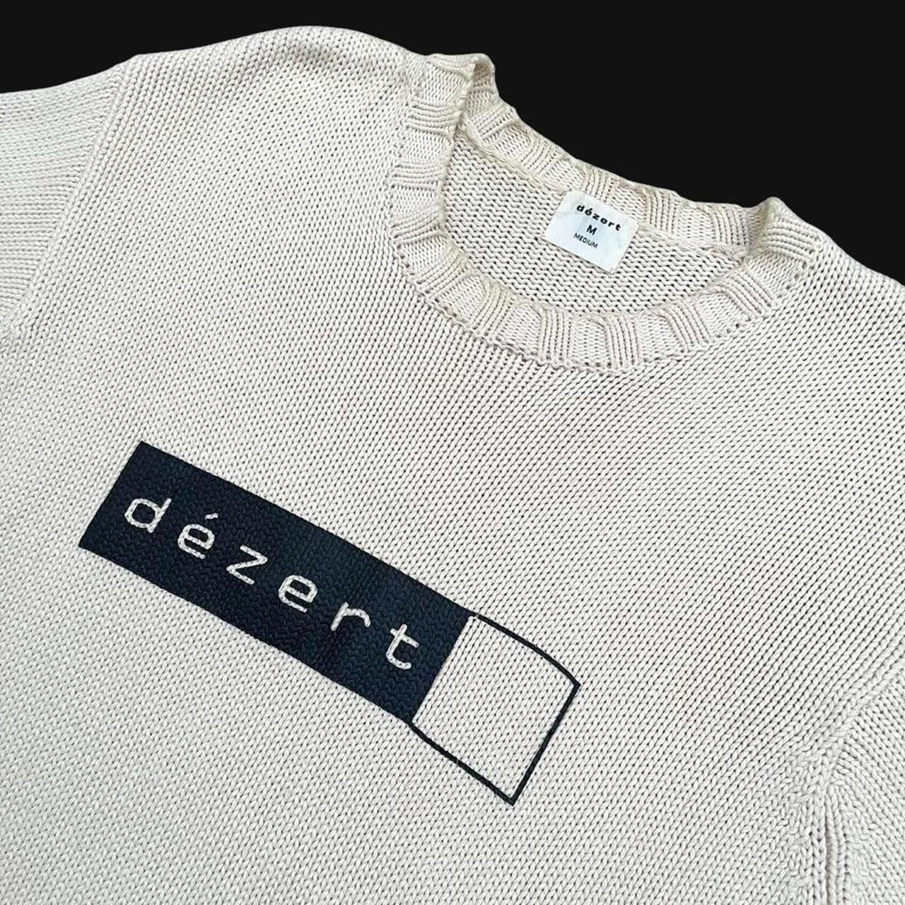 Dezert Vintage y2k Dézert Knit Logo Sweater Size US M / EU 48-50 / 2 - 2 Thumbnail