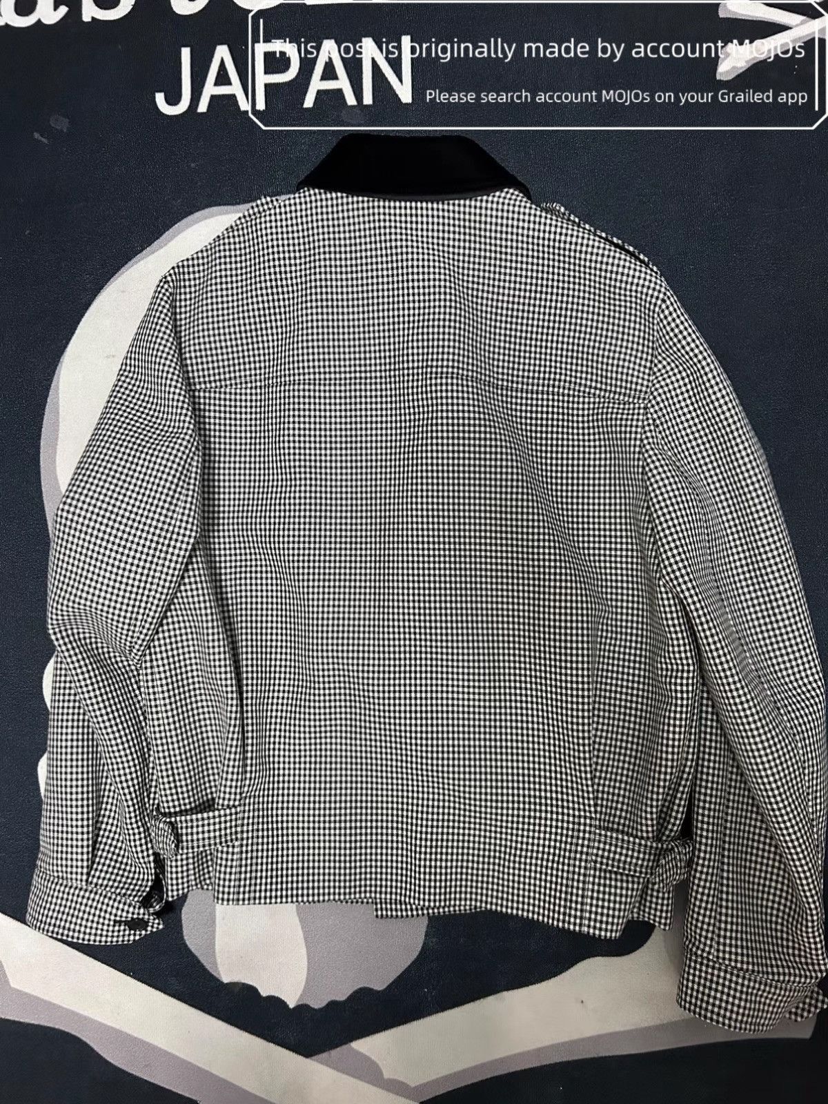 Saint Laurent Paris Sz 50 Saint Laurent Paris Black & White Plaid Jacket mojos11 Size US M / EU 48-50 / 2 - 3 Thumbnail