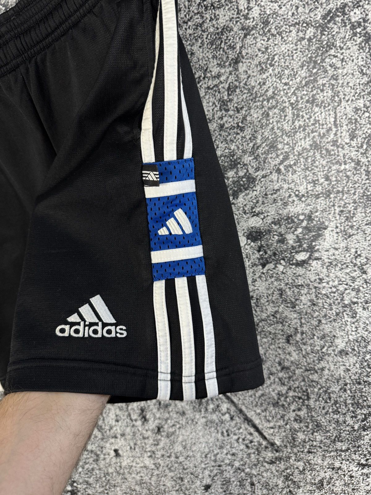 Adidas Adidas Vintage 90s Black Shorts Streetwear Size XS Size US 30 / EU 46 - 5 Thumbnail