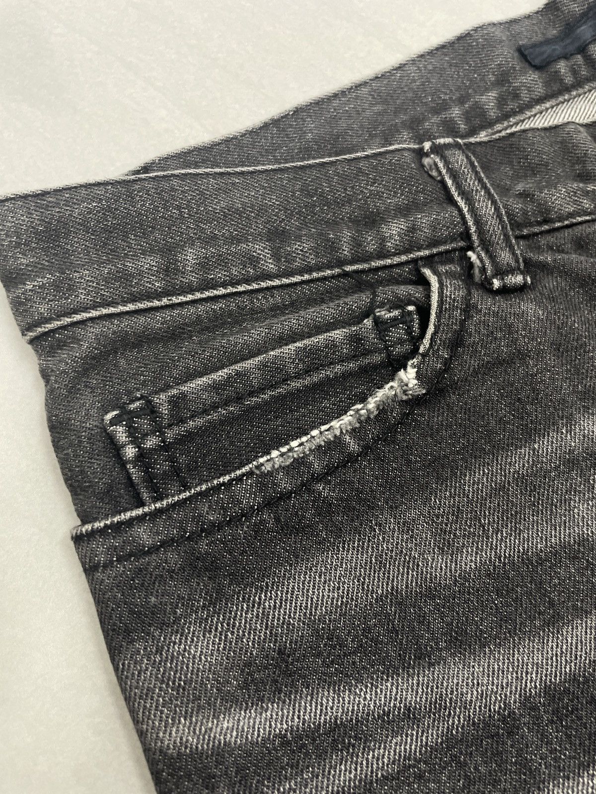 If Six Was Nine NoID Japan Faded Black Jeans Numbernine Style Size US 30 / EU 46 - 9 Thumbnail