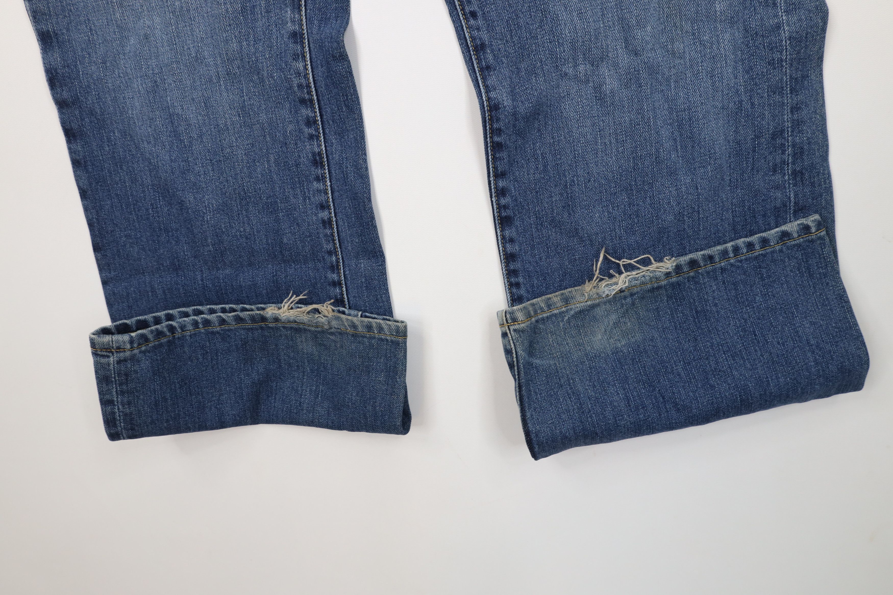 J.Crew Vintage Y2K J Crew Loose Fit Wide Leg Denim Jeans Blue Size US 34 / EU 50 - 5 Thumbnail
