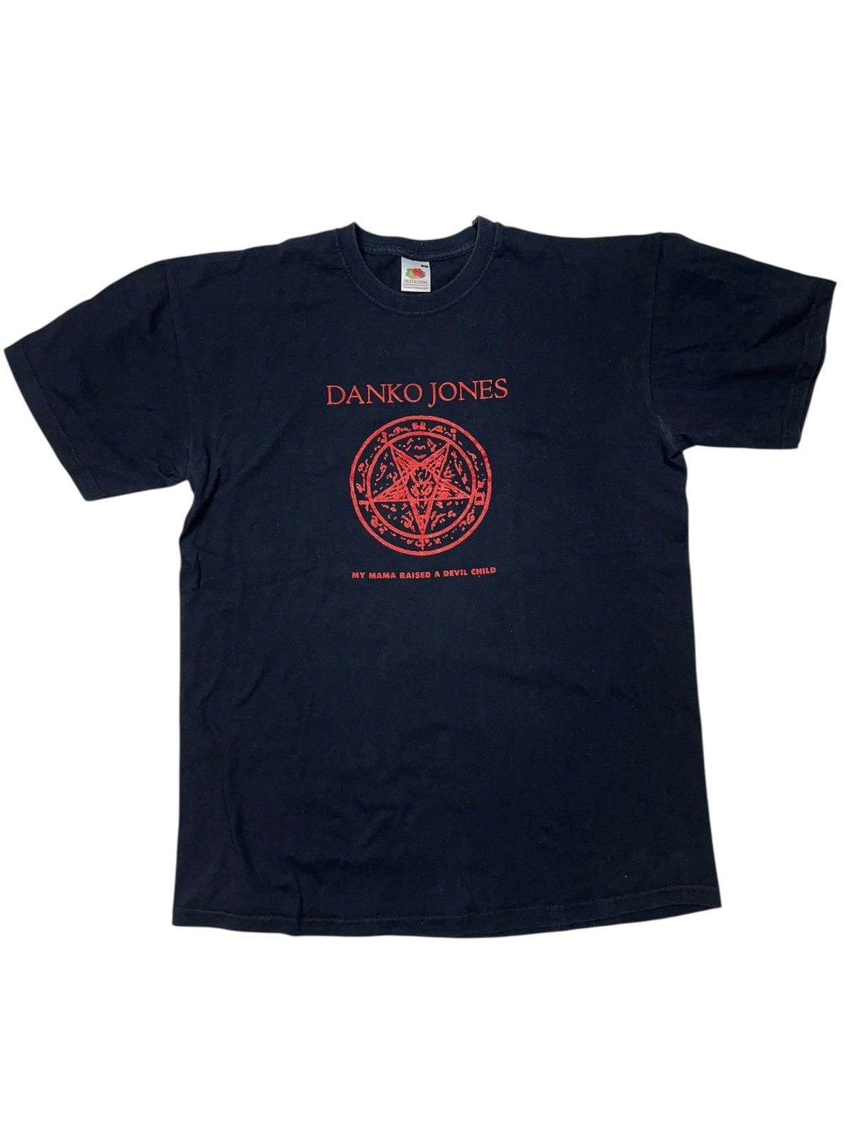 Band Tees × Vintage Vintage early 00s Danko Jones My Mama Raised A Devil Child Size US M / EU 48-50 / 2 - 1 Thumbnail