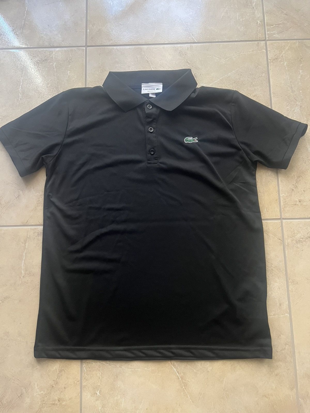 Lacoste Lacoste Black Polo Size US L / EU 52-54 / 3 - 2 Thumbnail