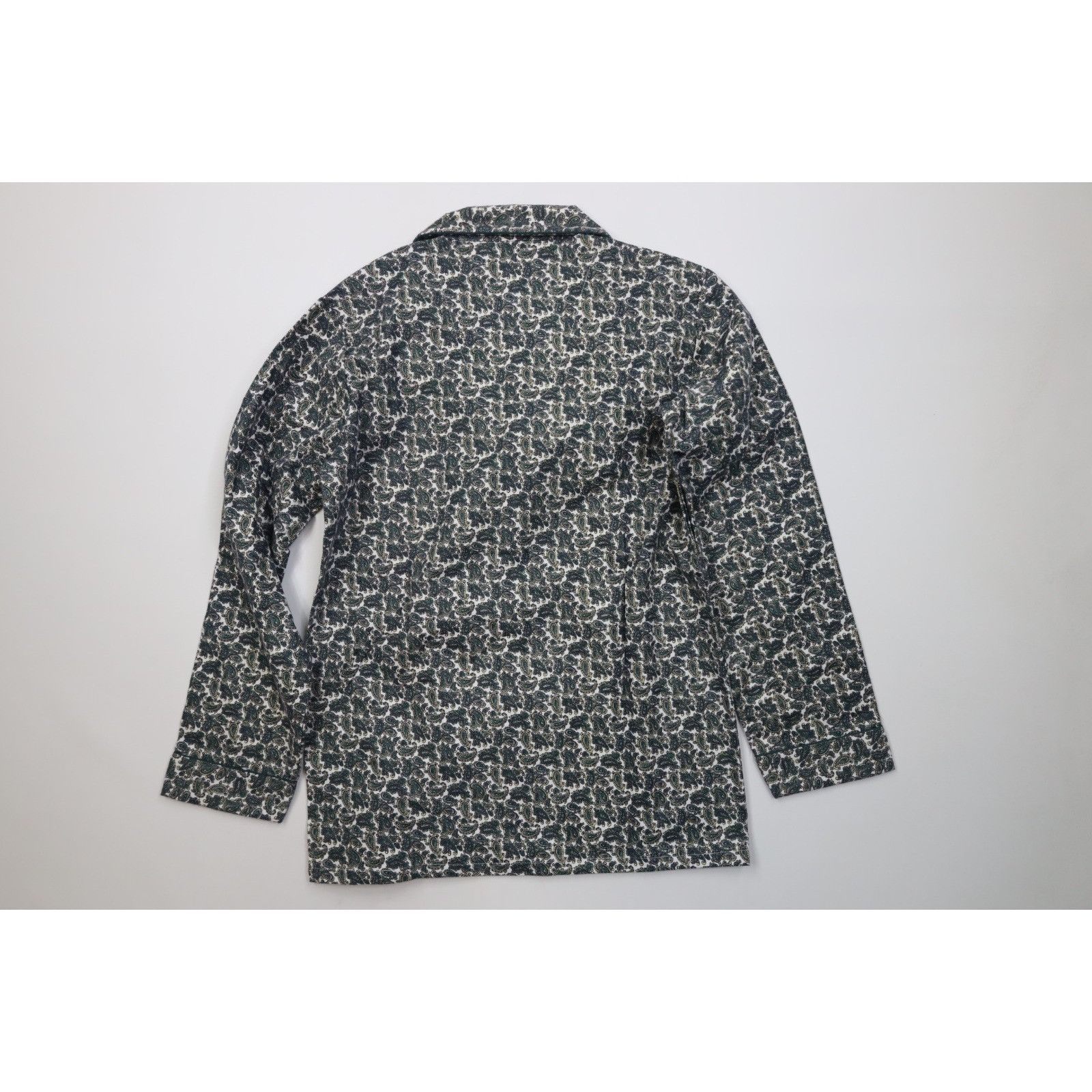 Vintage Vintage 70s Streetwear 2 Piece Flannel Paisley Pajamas Size US S / EU 44-46 / 1 - 6 Thumbnail