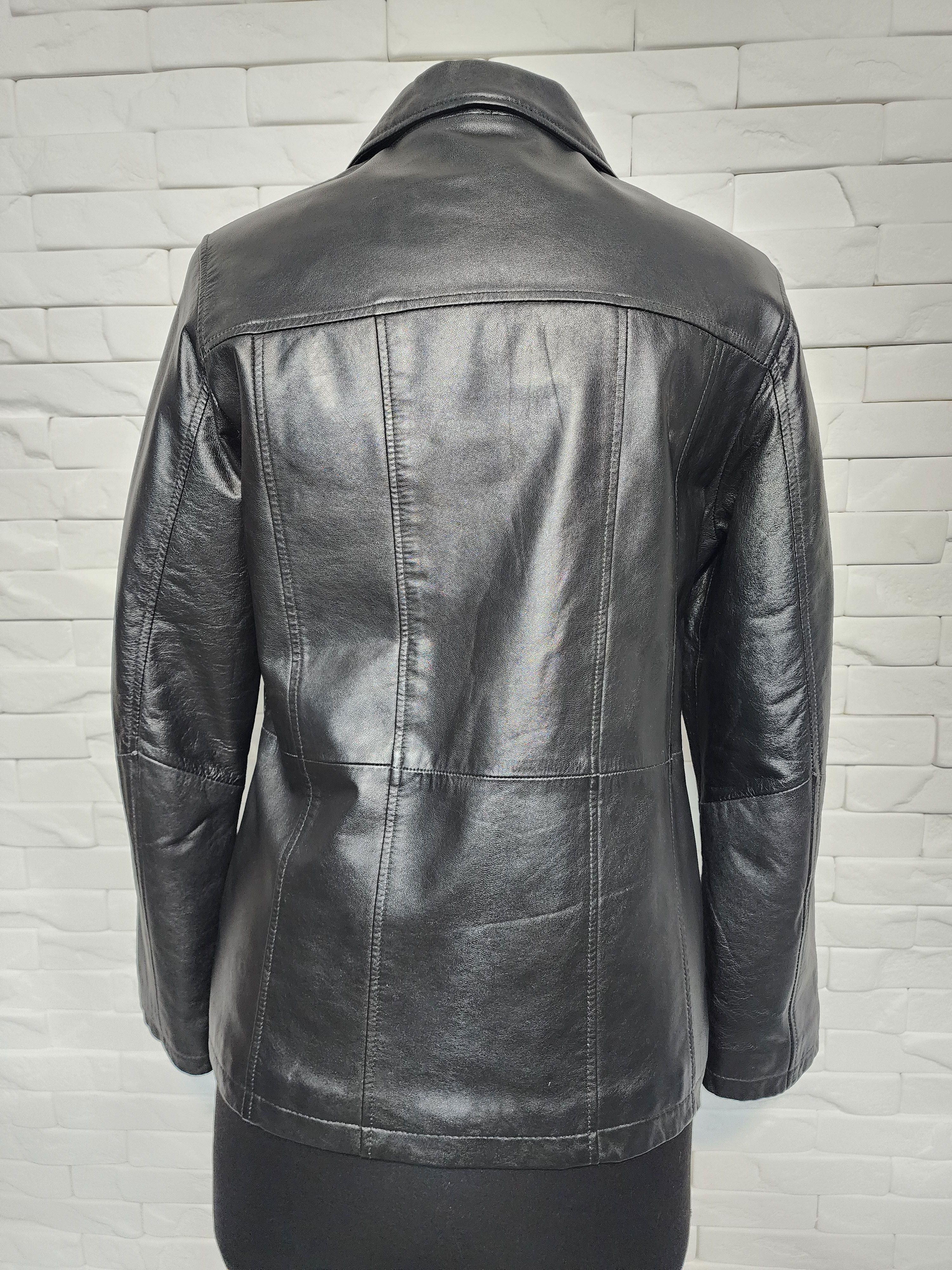 Designer Black women's classic jacket. Size M / US 6-8 / IT 42-44 - 3 Thumbnail