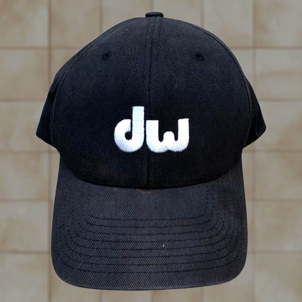 Vintage YUPOONG THE DRUMMER'S CHOICE Fitted Hat Men's L/XL Black Cap Embroidered Size ONE SIZE - 1 Thumbnail
