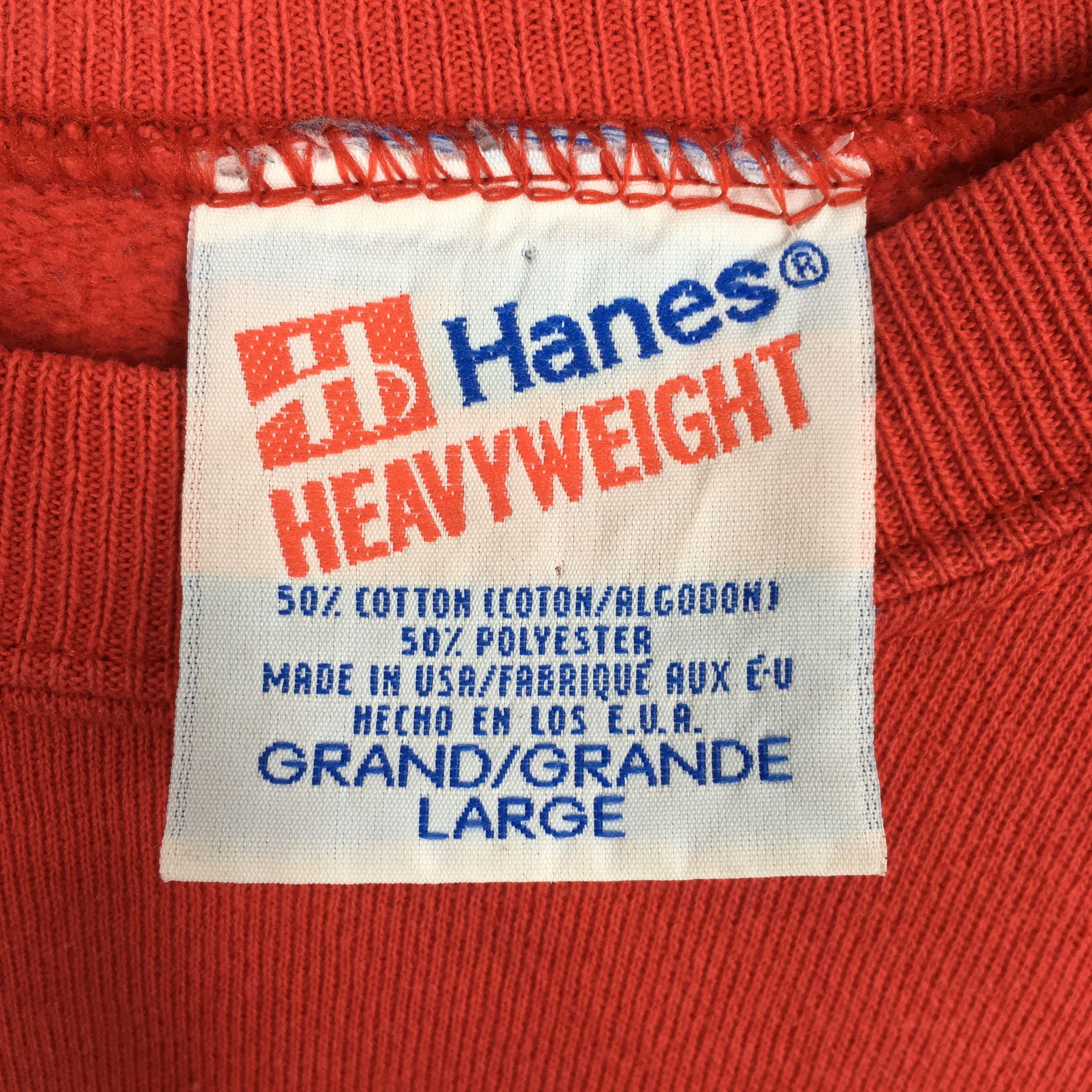 NCAA Vintage 90s Hastings College Red Sweatshirt Large Size US L / EU 52-54 / 3 - 5 Thumbnail