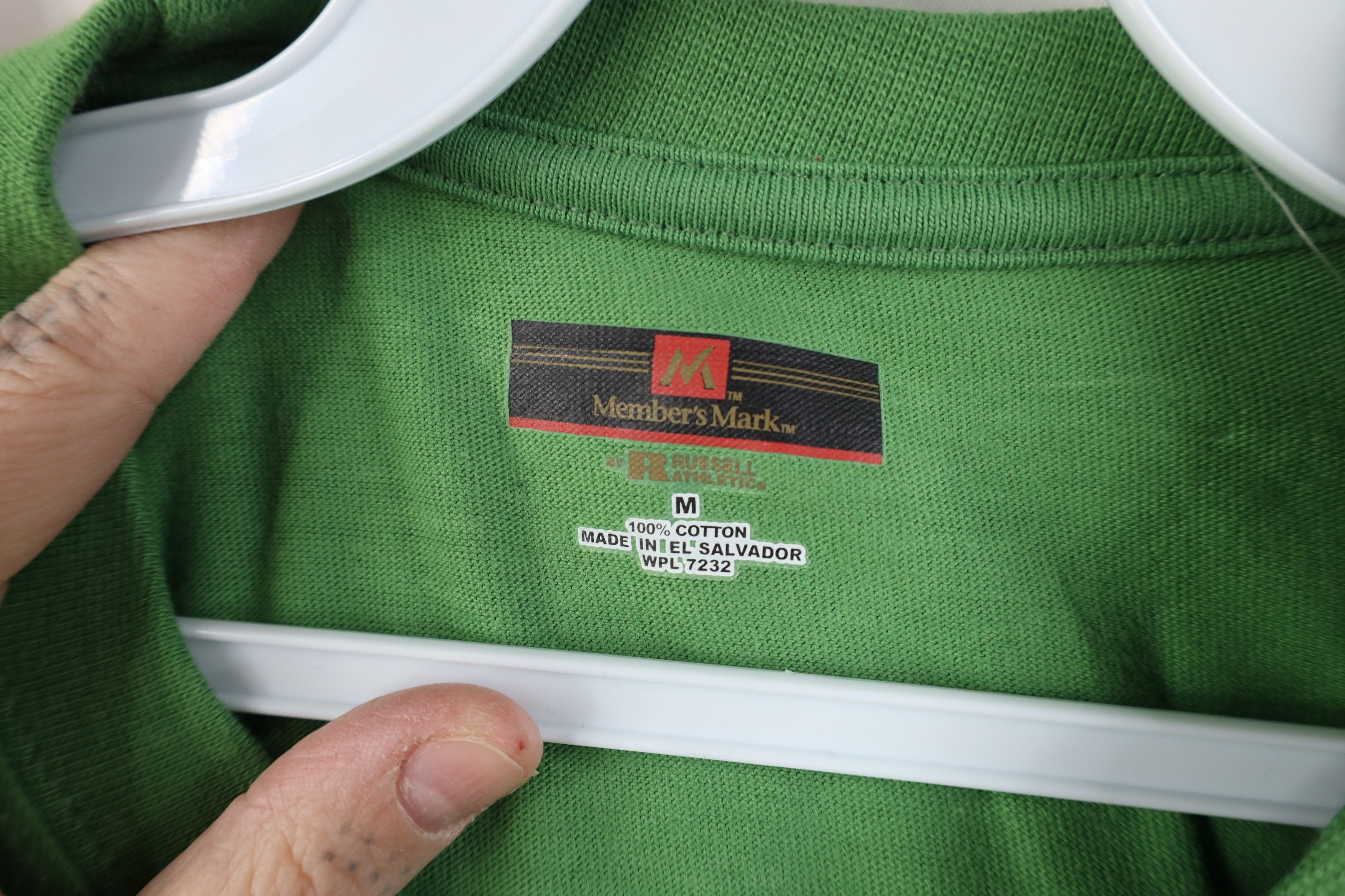Russell Athletic Deadstock Vintage Y2K Russell Athletic Heavy Cotton T-Shirt Size US M / EU 48-50 / 2 - 7 Thumbnail