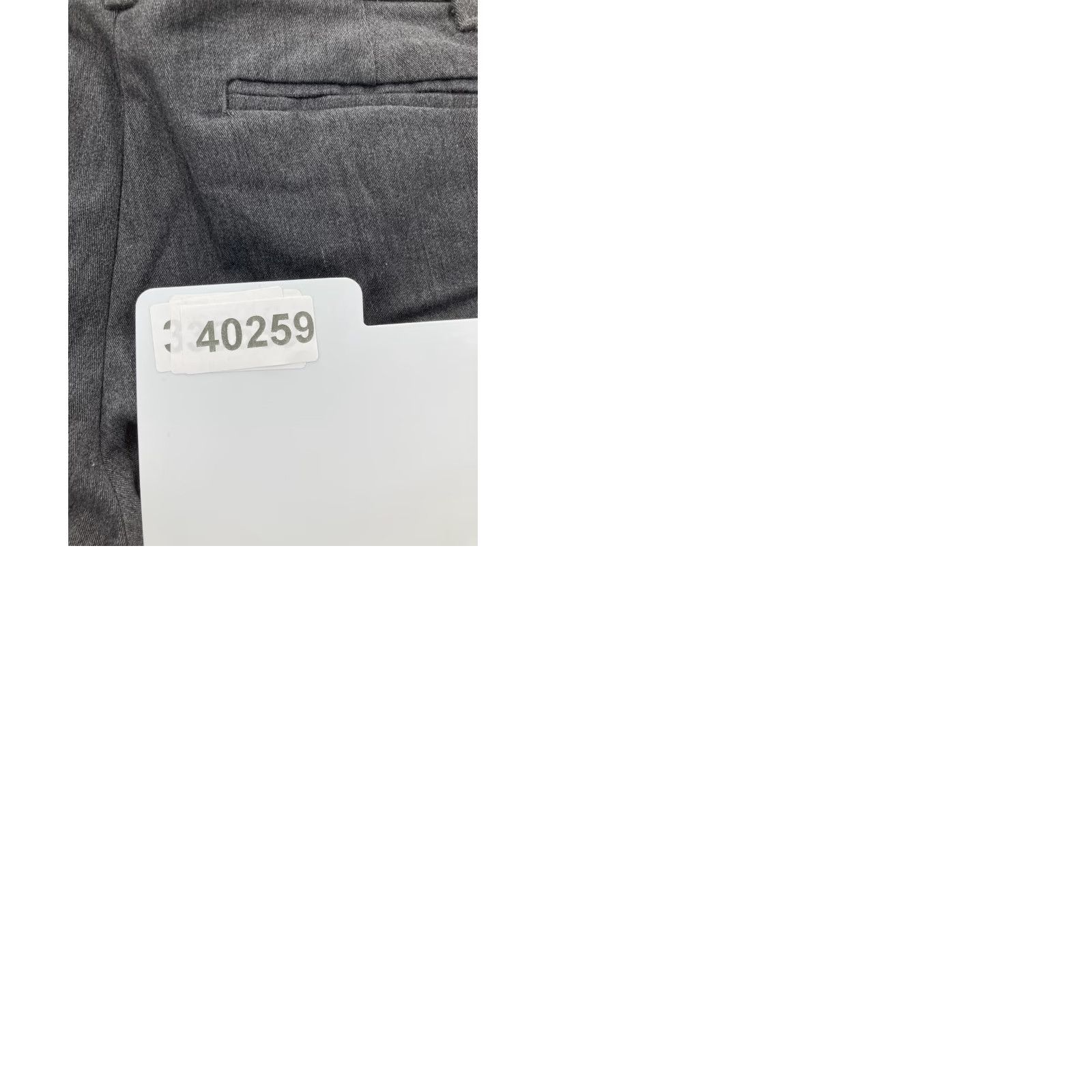Lee Lee Pants Womens 8 Charcoal Gray Natural Fit Straight Leg Tummy Control Casual Dress Pants Slimming, Stretch, Shaping, Comfort for Workwear Size 30" / US 8 / IT 44 - 10 Thumbnail