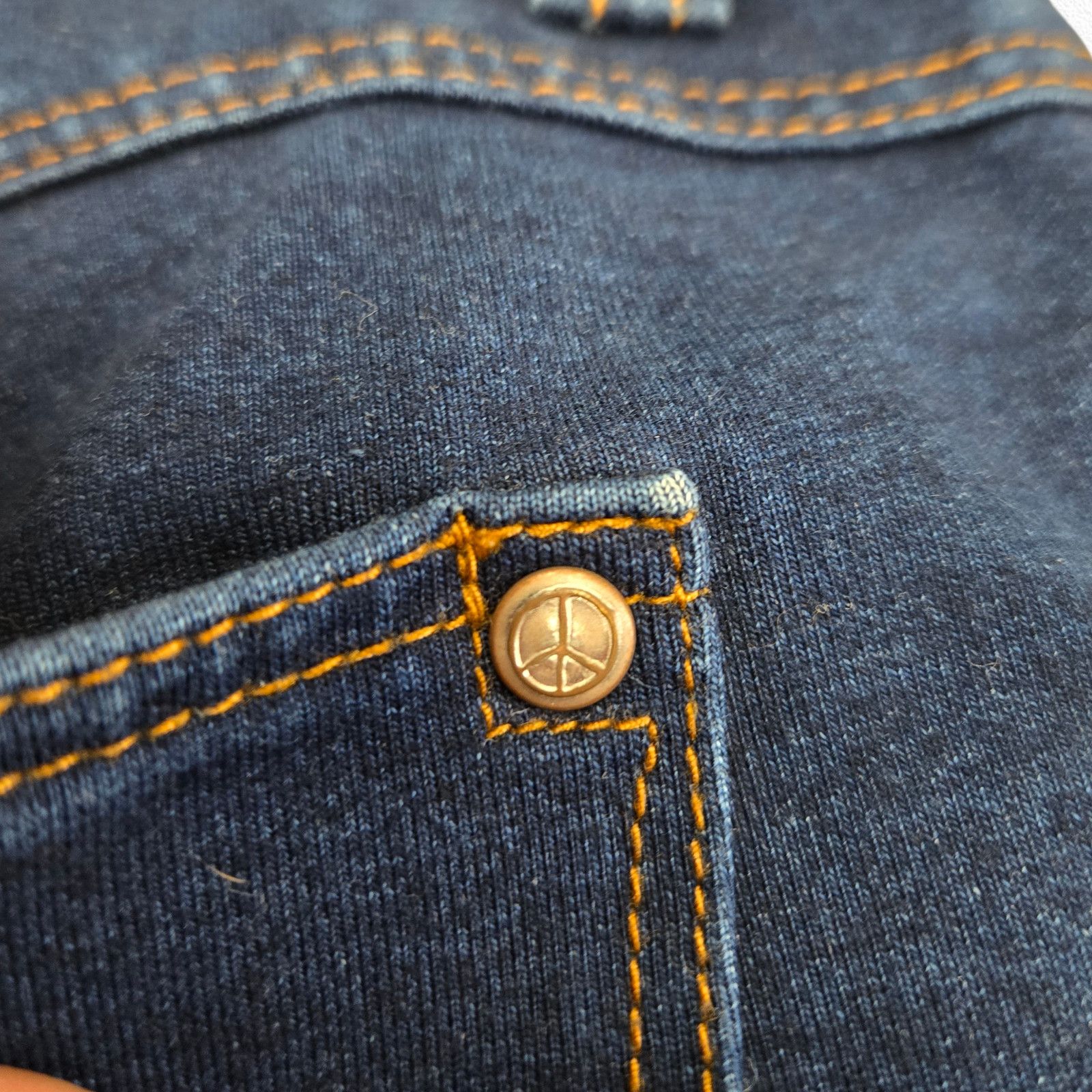 Other Dark Wash Mid Rise Straight Leg Stretch Denim Jeans Size 8 Size 30" / US 8 / IT 44 - 12 Thumbnail