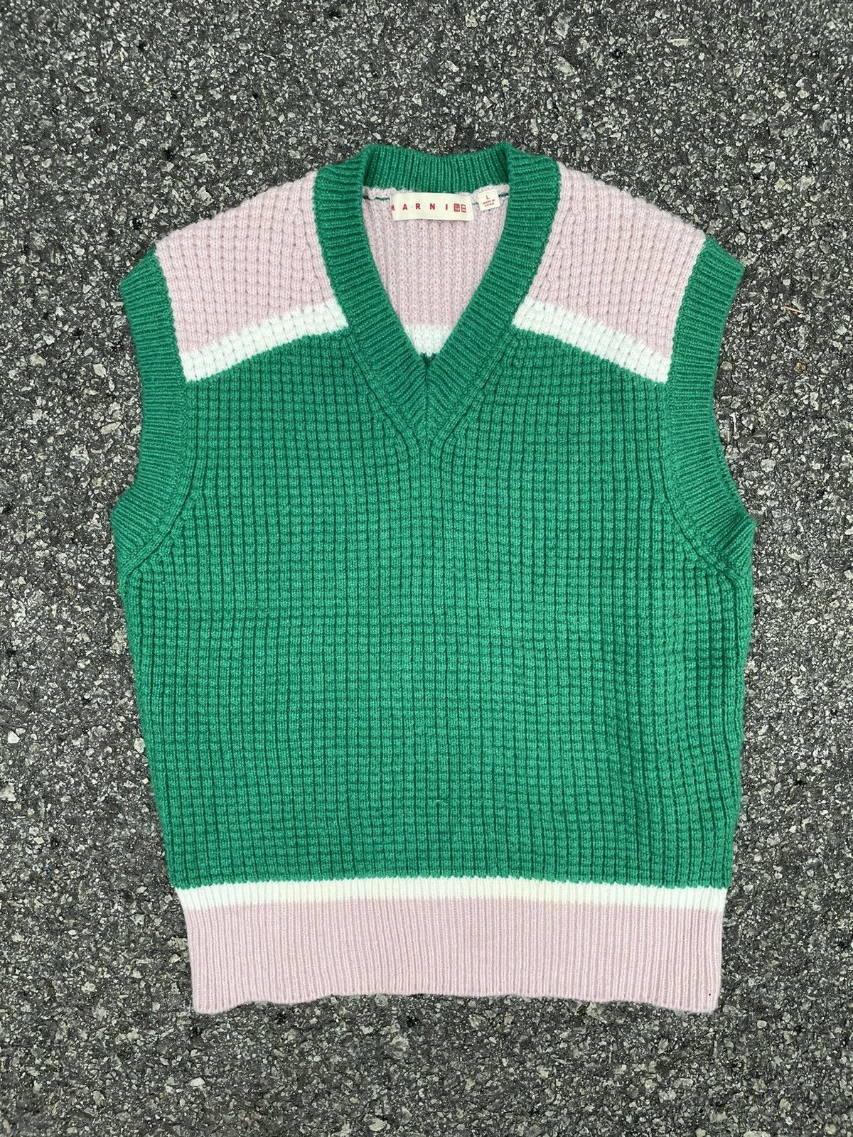 Marni V-neck Vest Knitwear Size S / US 4 / IT 40 - 1 Thumbnail