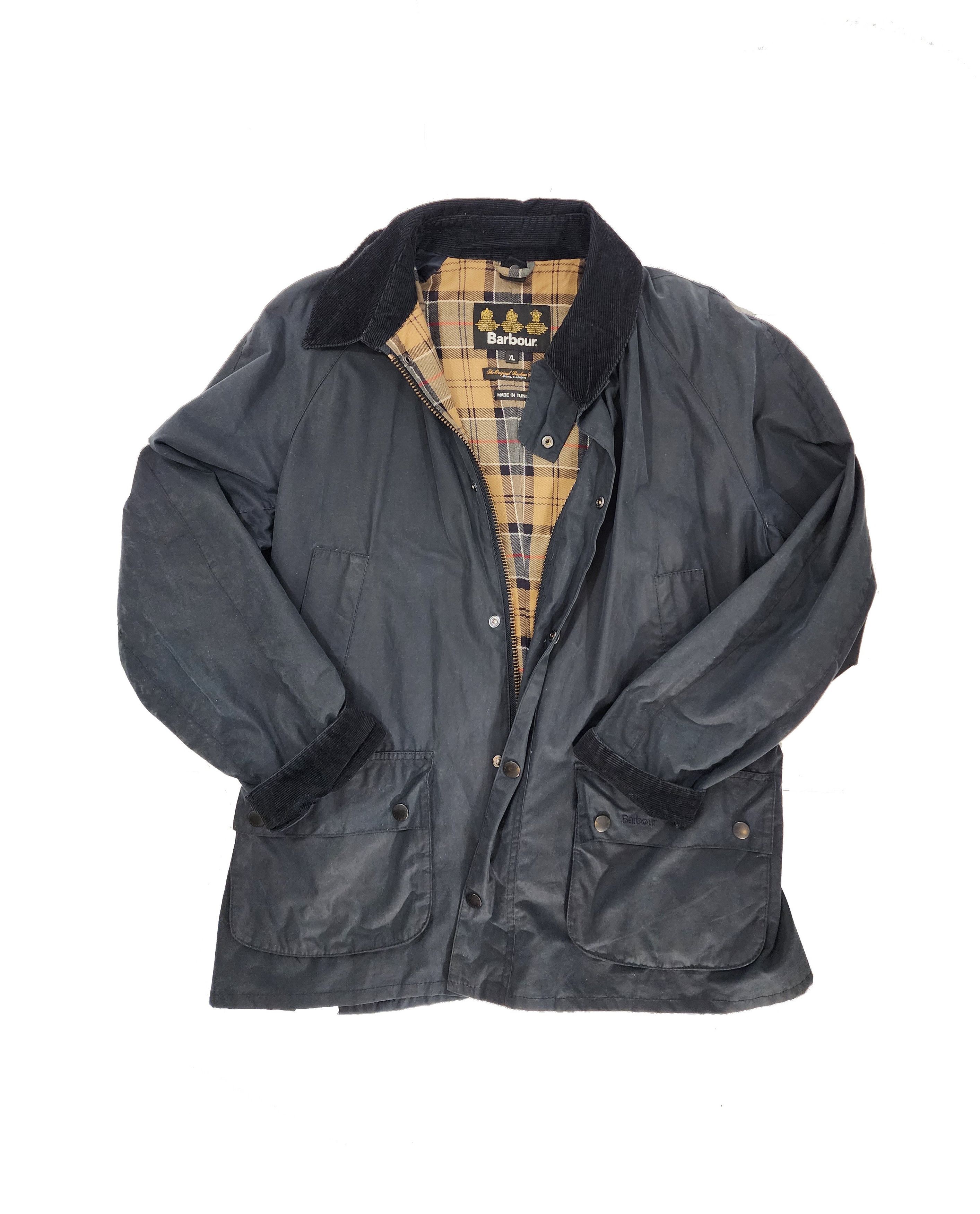 image of Barbour Jacket Classic Bedale in Navy, Men's (Size XL)