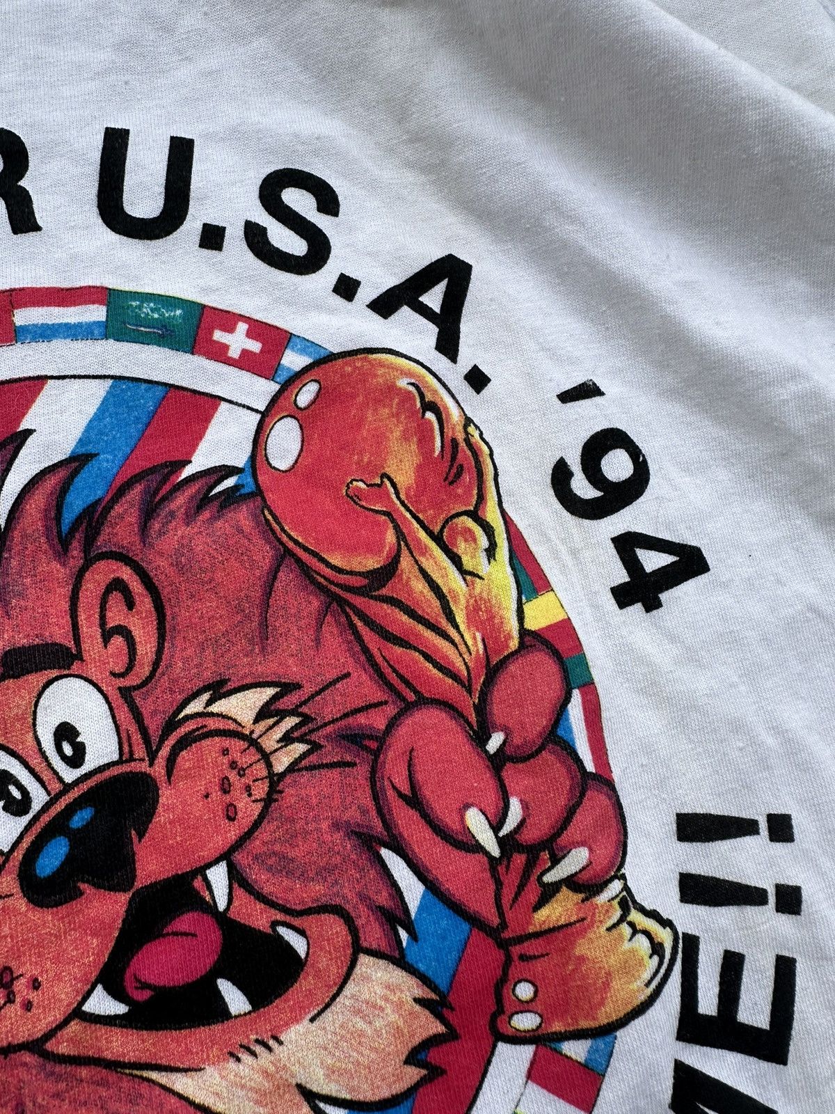 Vintage Vintage 1994 World Cup Vintage T Shirt USA L Size US L / EU 52-54 / 3 - 8 Thumbnail