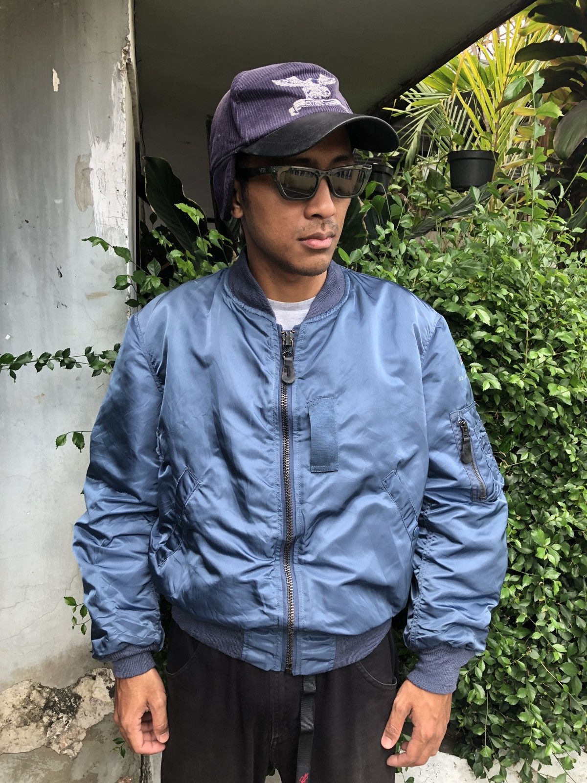 Alpha Industries Vtg Usaf ma1 flying jacket man alpha industries Size US M / EU 48-50 / 2 - 1 Thumbnail