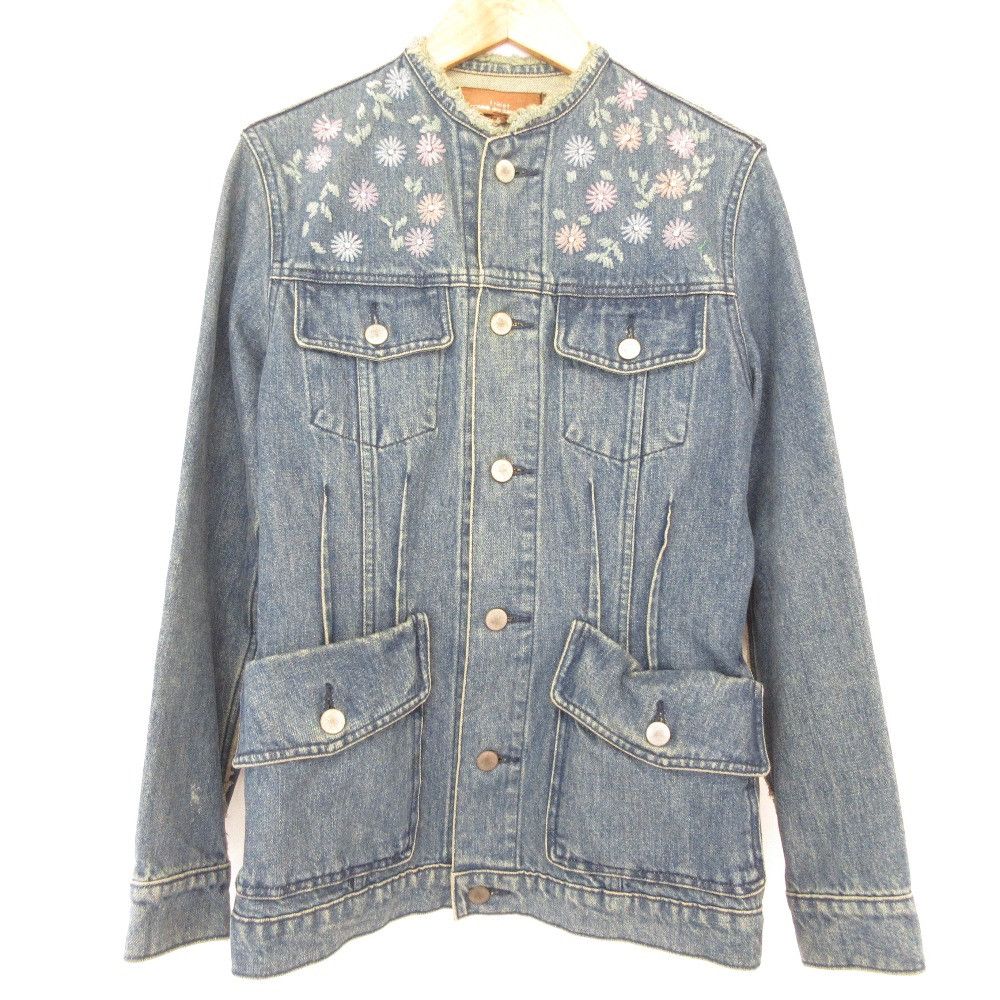 Other Comme des Garçons tricot COMME des GARCONS Flower Beads Denim Jacket Textile Outerwear TC-J008 DUTY FREE for USA Size ONE SIZE - 1 Thumbnail