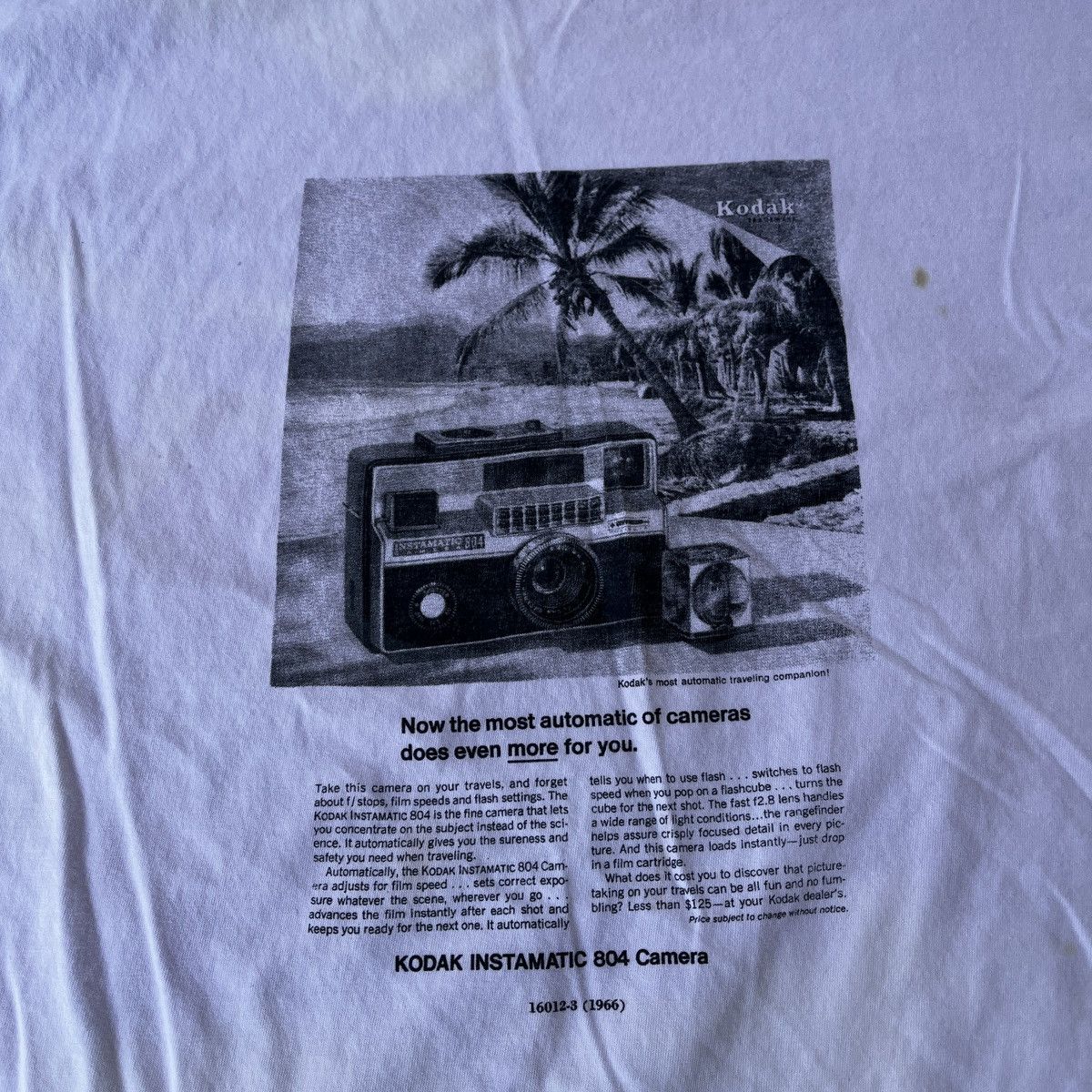 Vintage Vintage Kodak Camera T-Shirt Stained XL Y2K 00’s Size US XL / EU 56 / 4 - 2 Thumbnail
