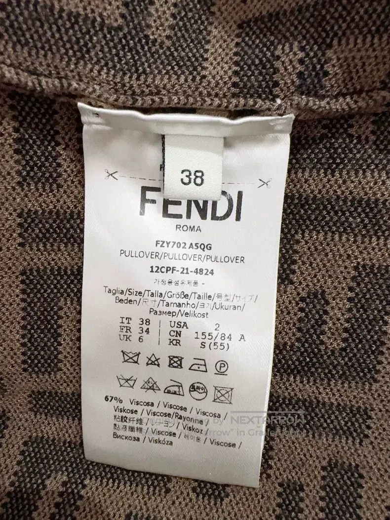 Fendi Fendi Knitted Short Sleeve Size XXS / US 00 / IT 34 - 5 Thumbnail