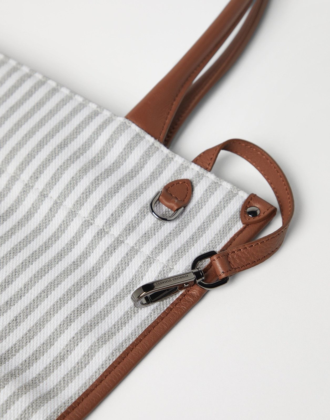 Brunello Cucinelli o1la1rc1a0326 Size: OS / Striped Tote Bag in Multicolor Size ONE SIZE - 2 Thumbnail
