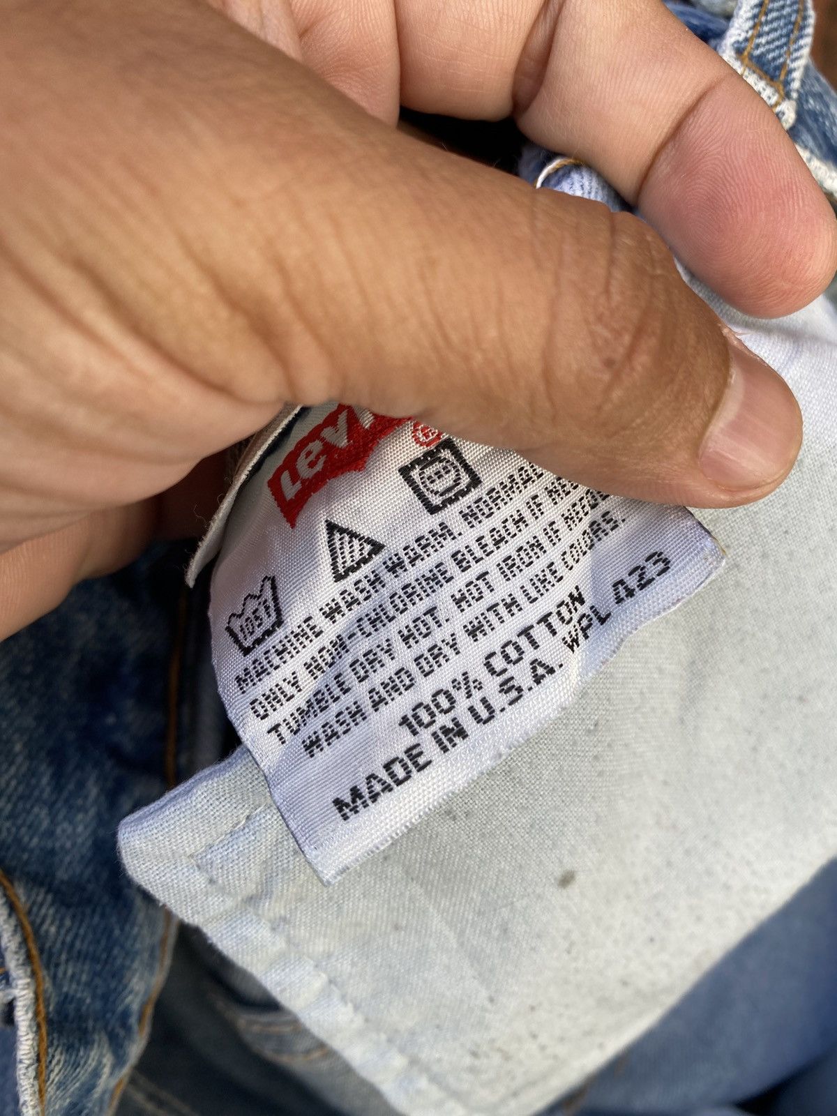 Levi's Vintage Clothing W34x31.5 Vintage levi's 501 made in USA Size US 34 / EU 50 - 6 Thumbnail