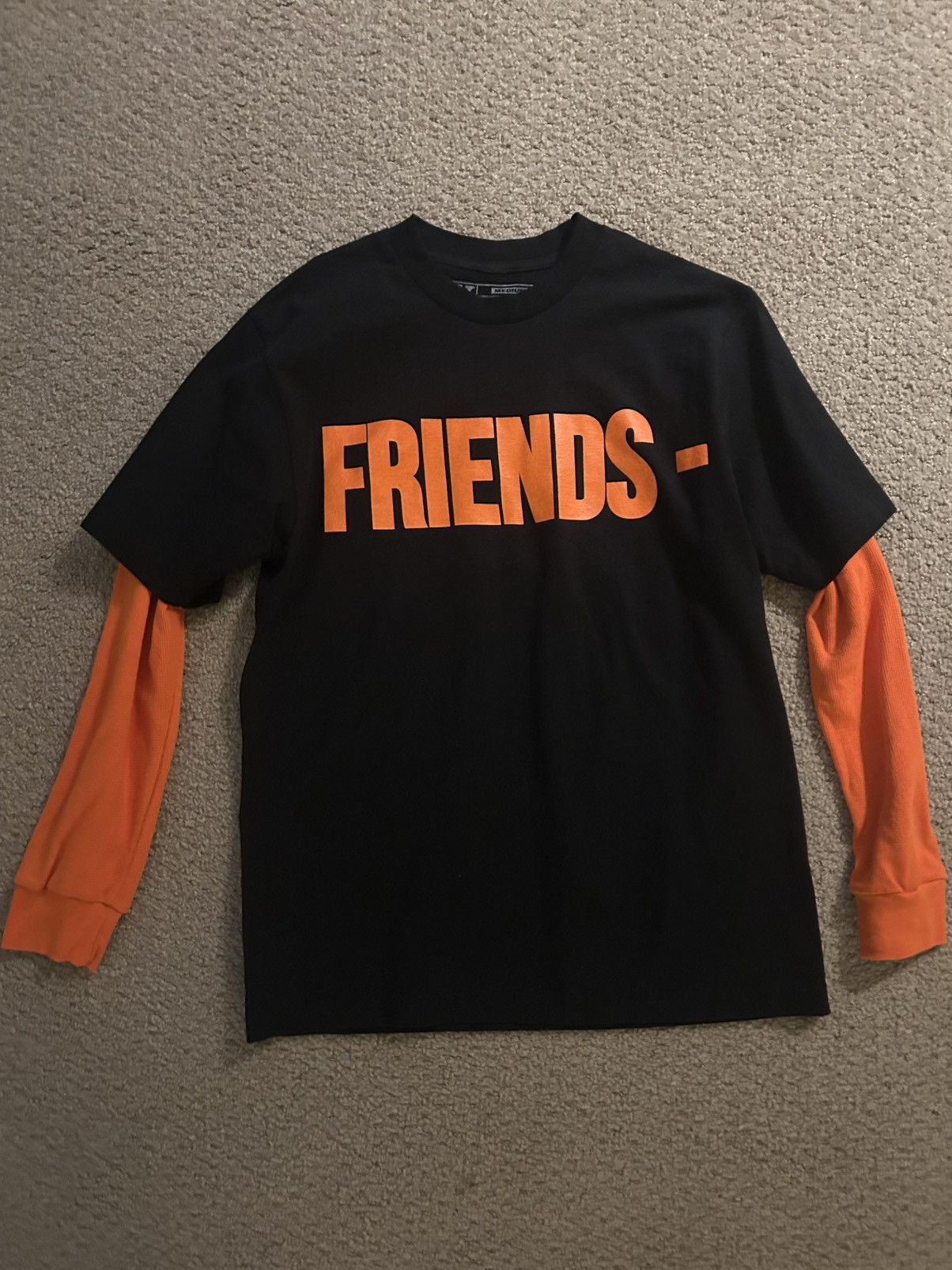 Vlone t shirt thermal long sleeve
