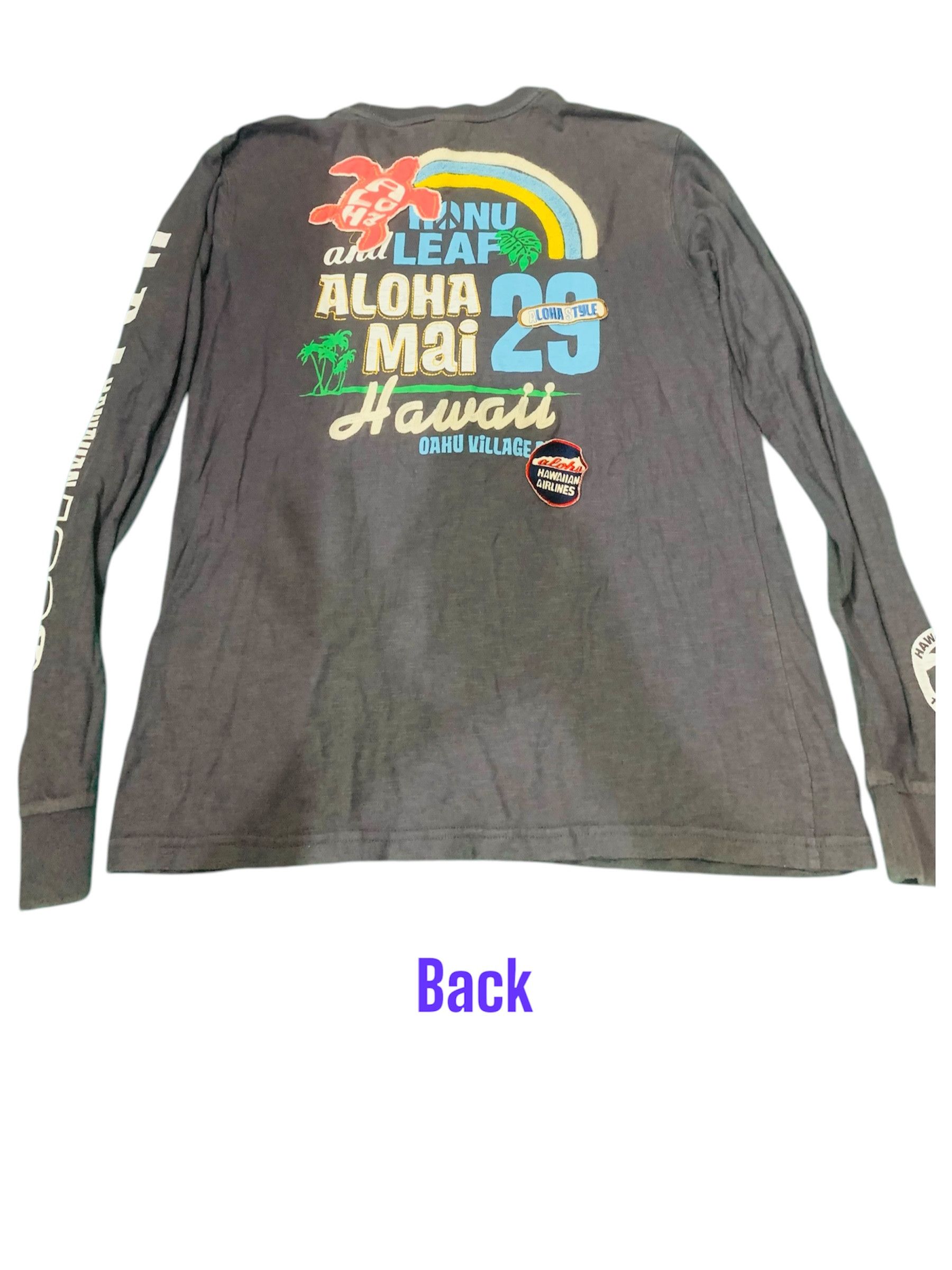 Vintage Hawaiian Airlines Longsleeve Shirt Size US L / EU 52-54 / 3 - 2 Thumbnail