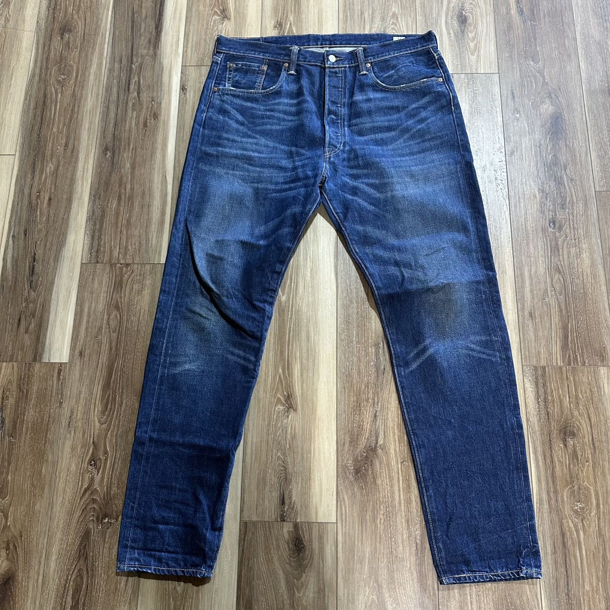 Levi s Levi s 501 CT Custom Taper White Oak Cone Selvedge Jeans Grailed