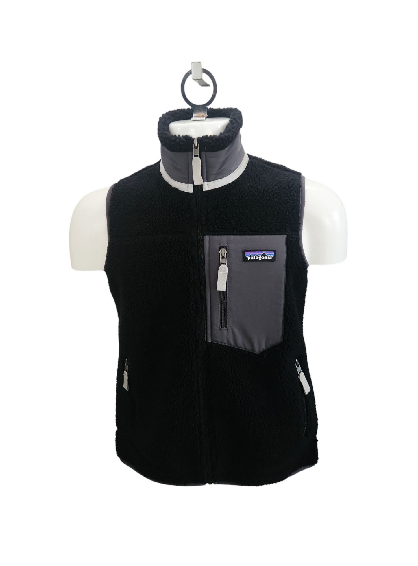 Patagonia Retro X Full Zip Fleece Sweater Vest Jacket XSmall