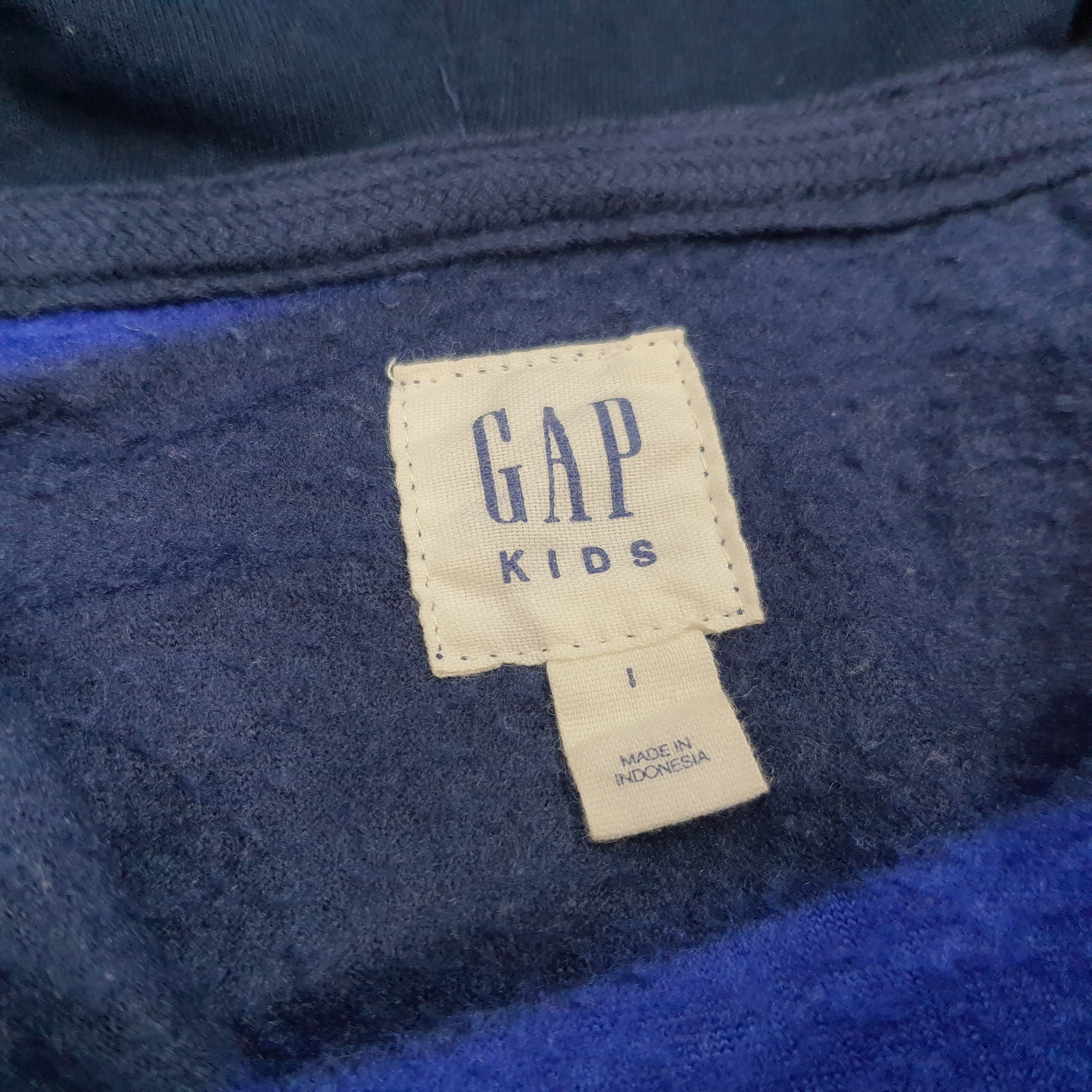 Gap × Vintage Vintage GAP KIDS Striped Hoodies Size US XS / EU 42 / 0 - 4 Thumbnail