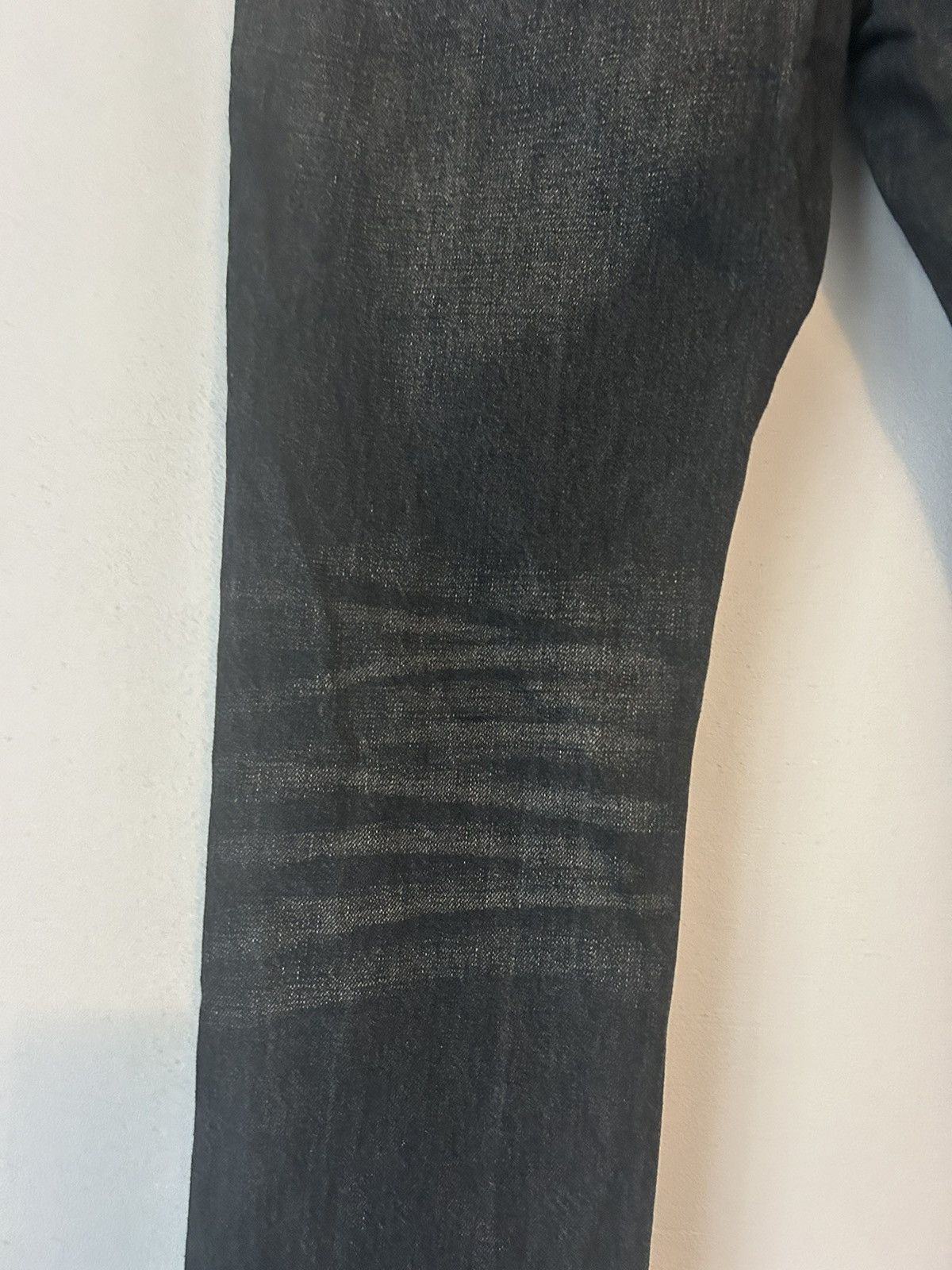 Saint Laurent Paris Black D02 M/SK-LW Jeans Size US 32 / EU 48 - 12 Thumbnail