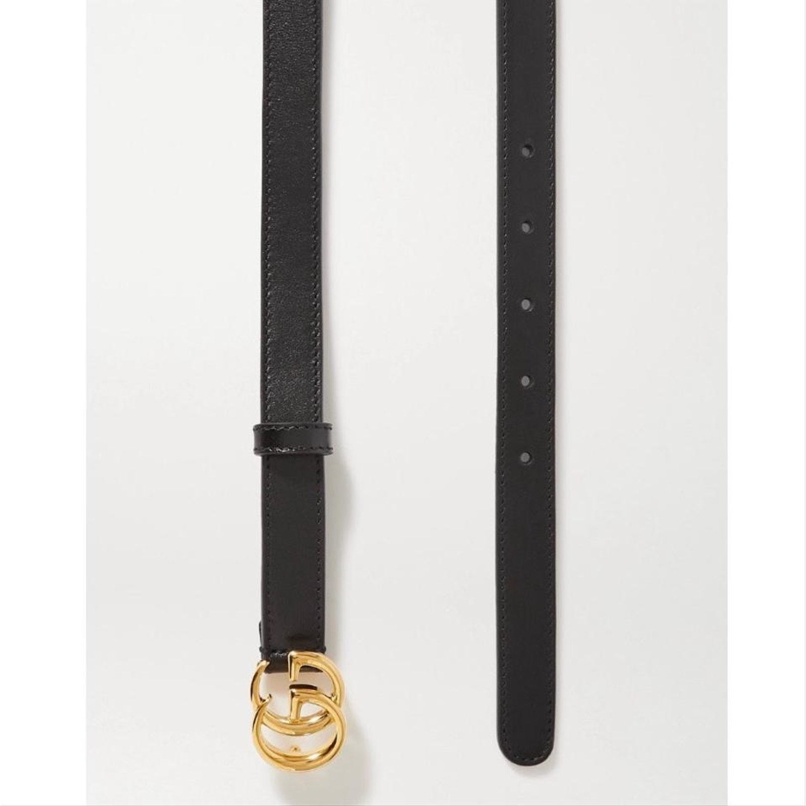 Gucci GG logo thin belt size 80 Size ONE SIZE - 3 Thumbnail