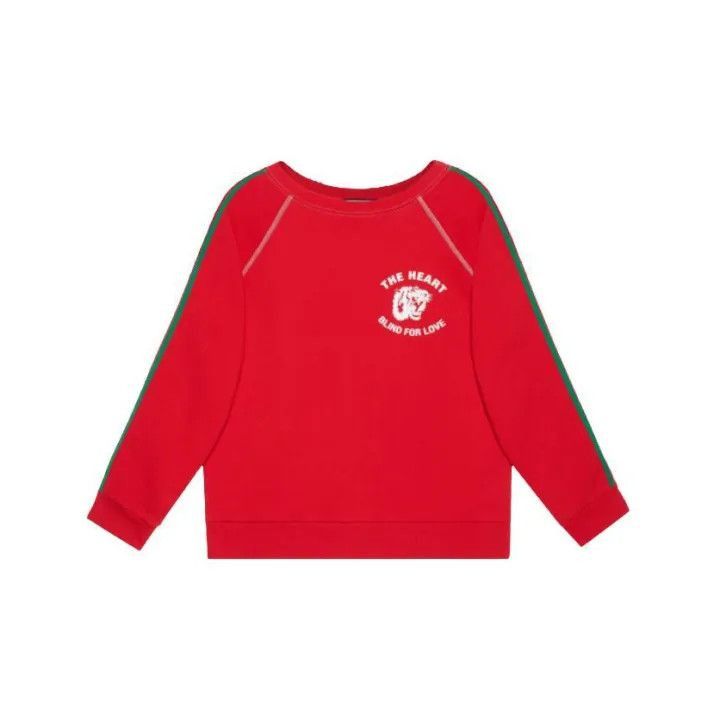 Gucci Gucci Gucci Spiritismo Red Crewneck Sweatshirt -2506 Size US XS / EU 42 / 0 - 2 Thumbnail