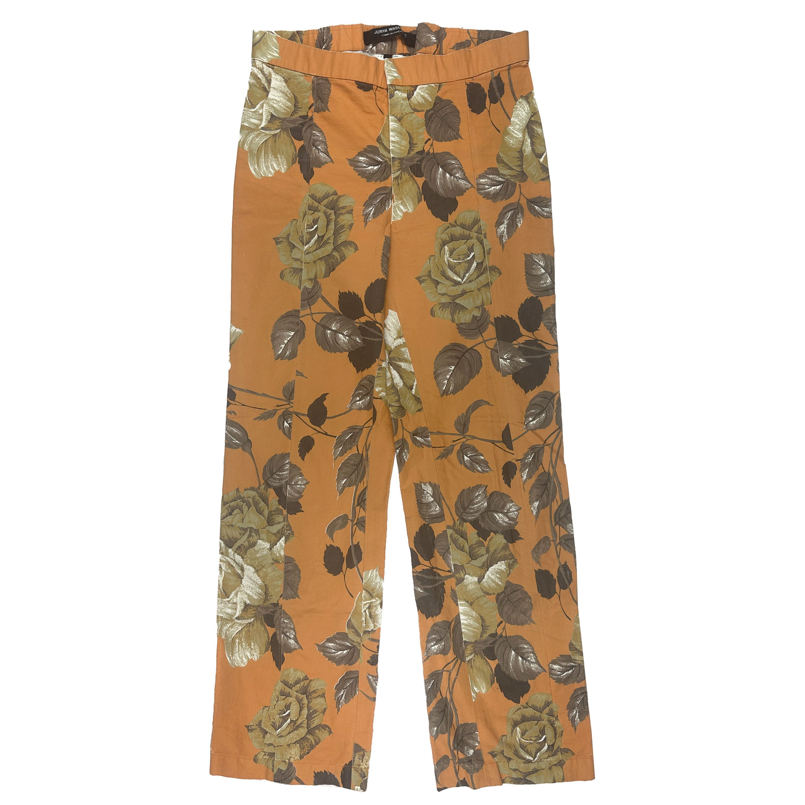 Junya Watanabe 2000s Floral Pants Size 28" / US 6 / IT 42 - 1 Thumbnail