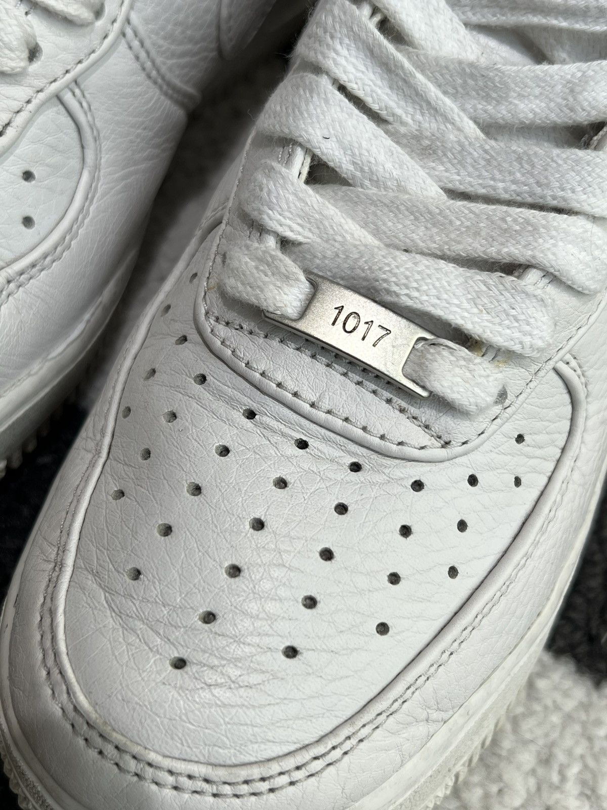 1017 ALYX 9SM × Nike Nike 1017 ALYX 9SM Air Force 1 High Triple White Size US 7.5 / EU 40-41 - 8 Thumbnail